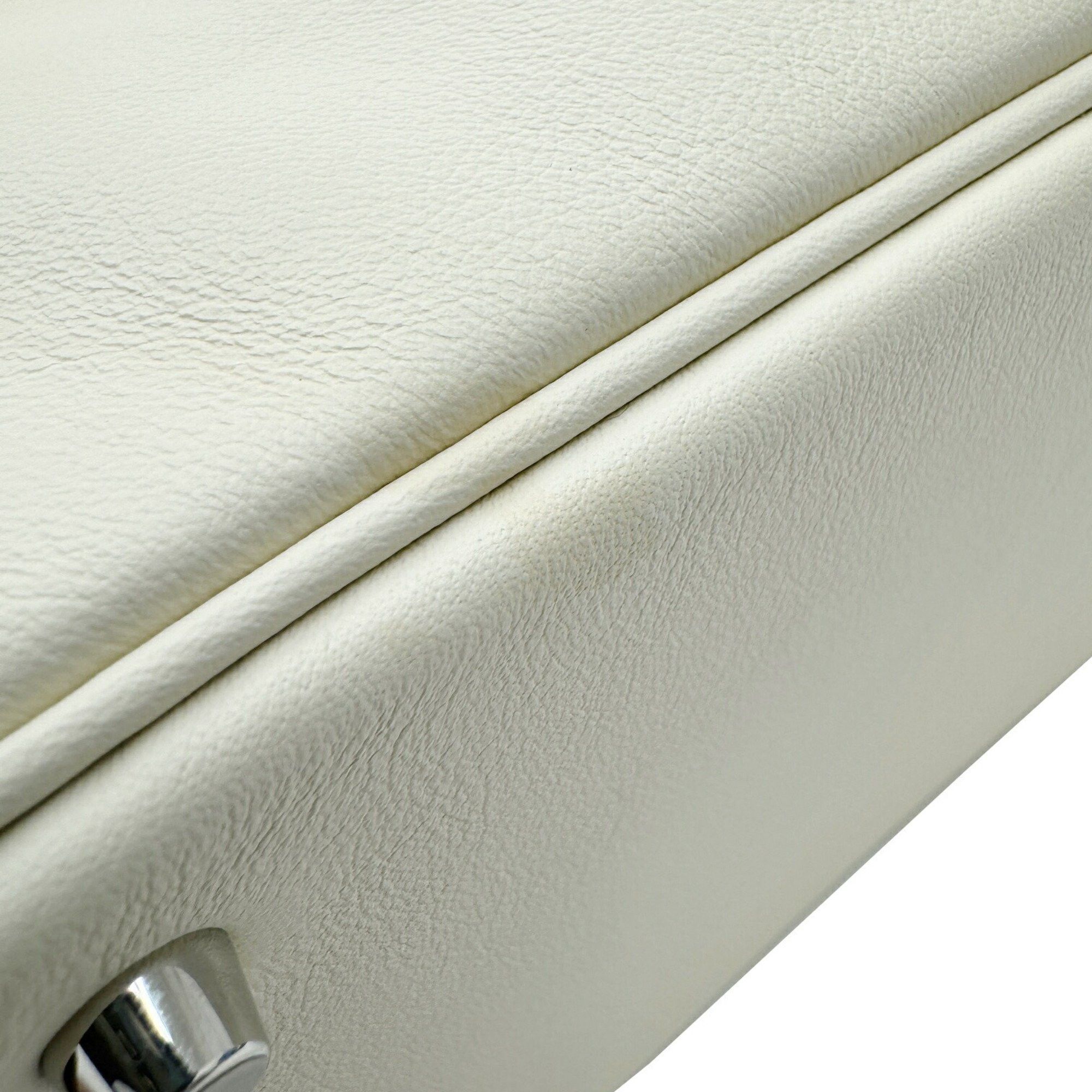 Hermes Hermes Lindy Verso Swift Nata Sesame B Stamp 2way Ivory MINI Handbag Shoulder Bag Women's Size ONE SIZE - 12 Thumbnail