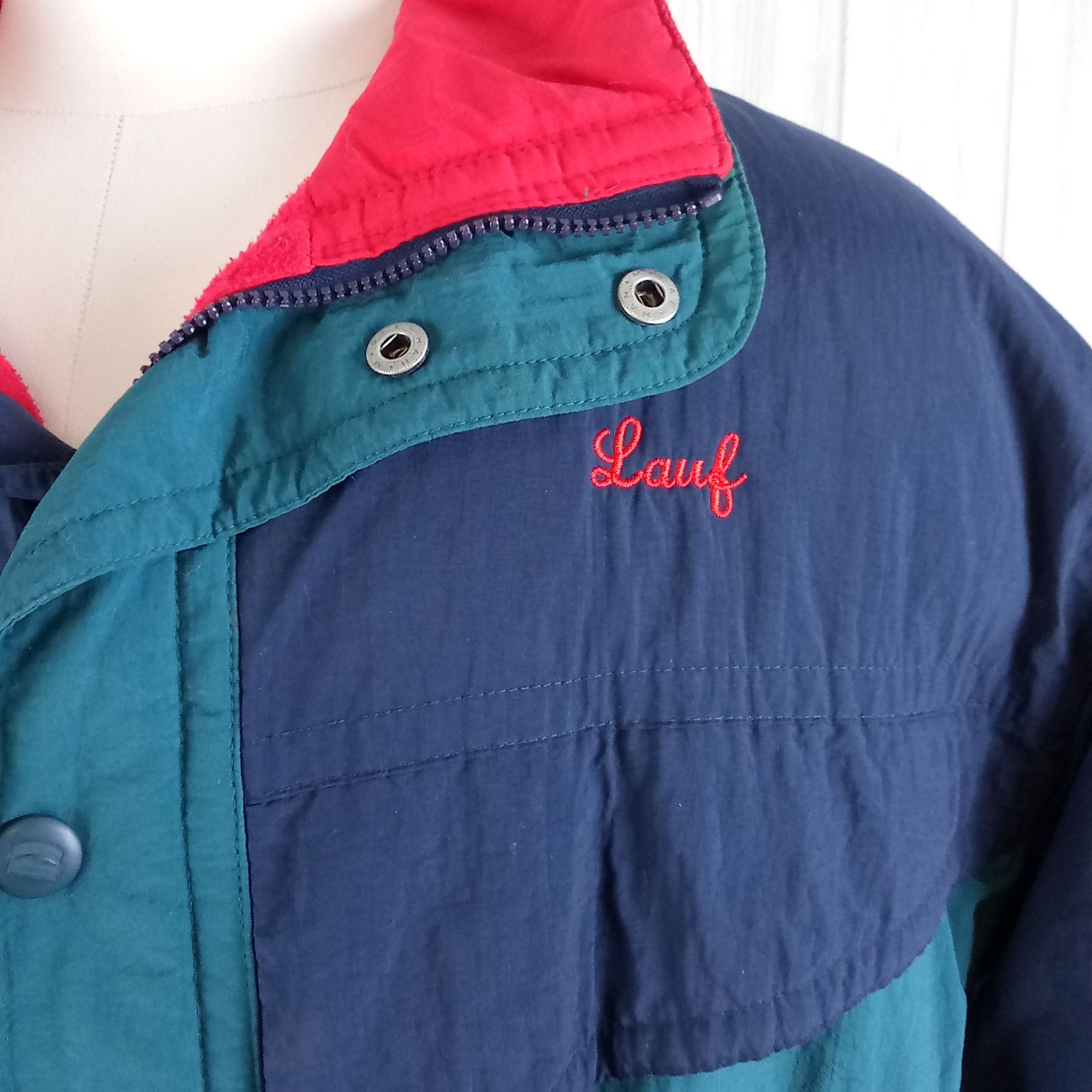 Dunbrooke Vintage Dunbrooke XL Fleece-Lined Nylon Jacket Size US XL / EU 56 / 4 - 2 Thumbnail