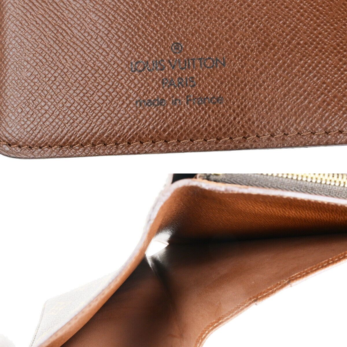 Louis Vuitton Porte Papier Zip Brown Canvas Wallet (Pre-Owned) Size ONE SIZE - 12 Thumbnail