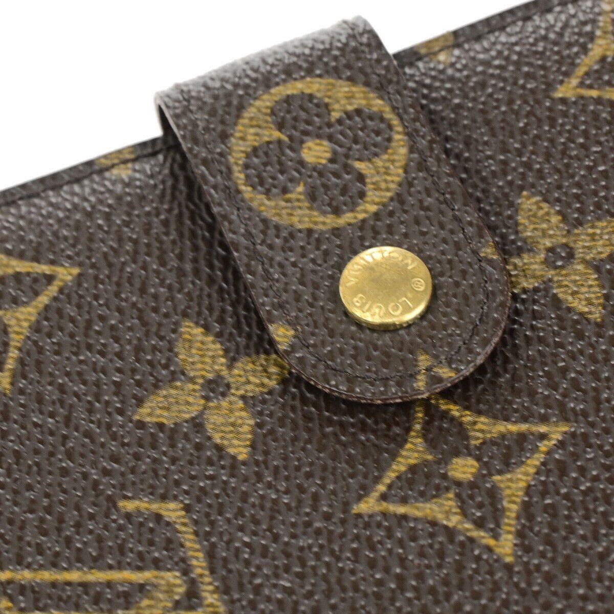 Louis Vuitton Porte Papier Zip Brown Canvas Wallet (Pre-Owned) Size ONE SIZE - 11 Thumbnail