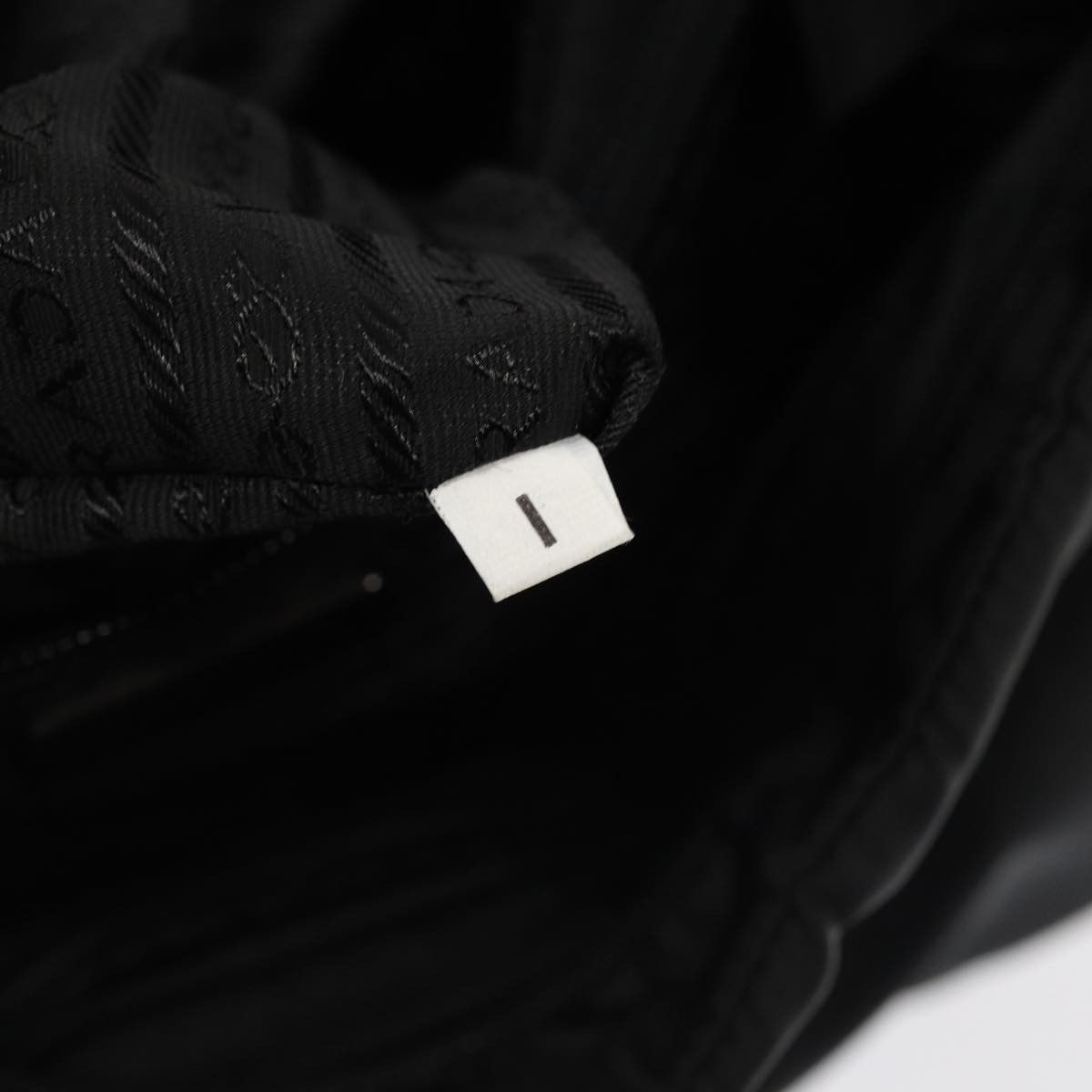 Prada Tessuto Black Synthetic Handbag (Pre-Owned) Size ONE SIZE - 6 Thumbnail