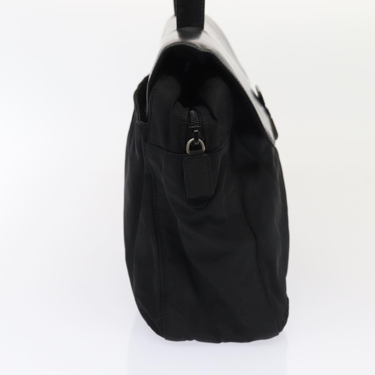 Prada Tessuto Black Synthetic Handbag (Pre-Owned) Size ONE SIZE - 11 Thumbnail