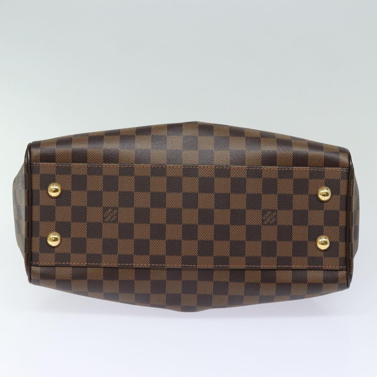 Louis Vuitton Trevi Brown Canvas Handbag (Pre-Owned) Size ONE SIZE - 3 Thumbnail