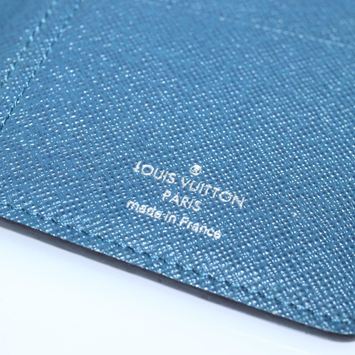 Louis Vuitton Brazza Navy Canvas Wallet (Pre-Owned) Size ONE SIZE - 7 Thumbnail