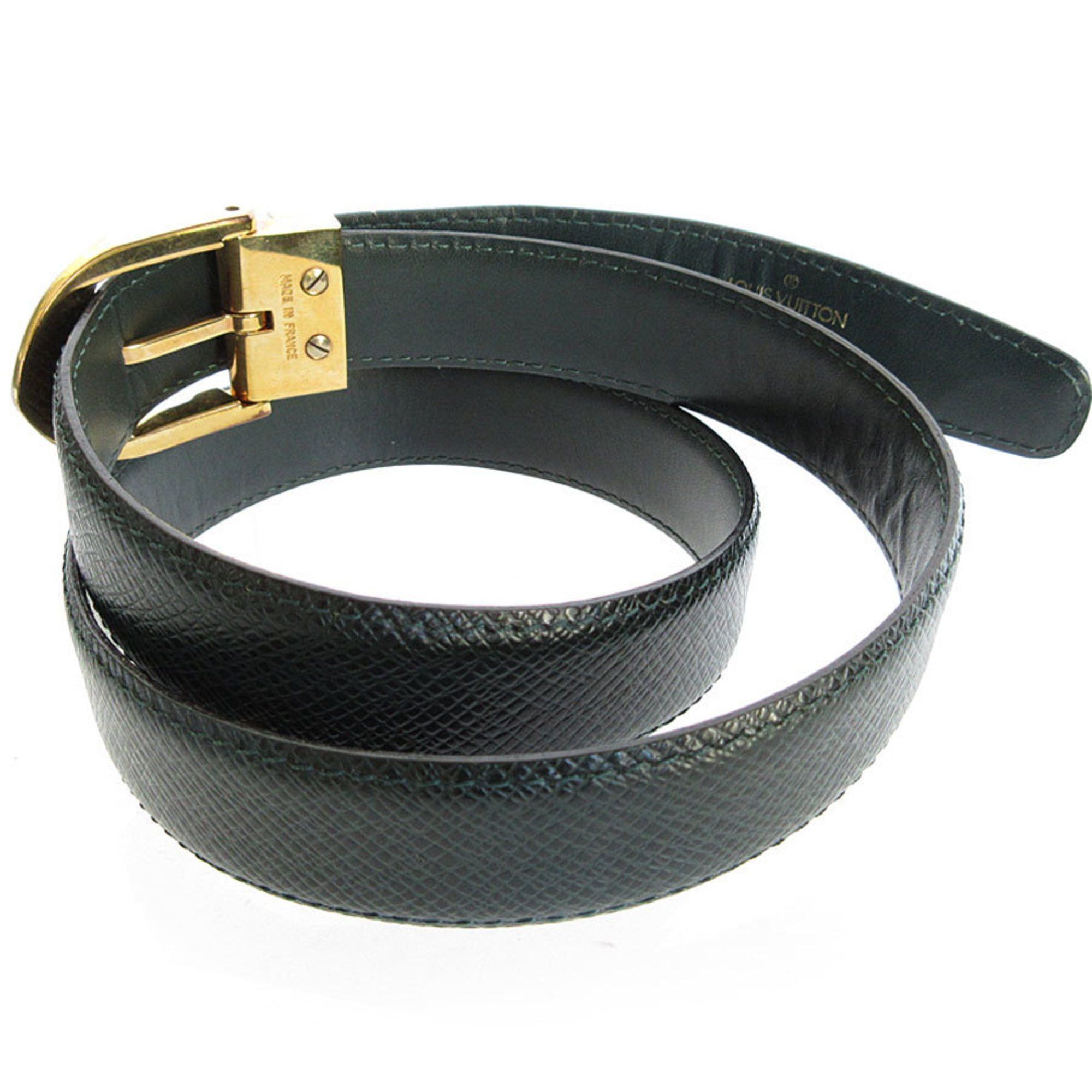 Louis Vuitton Louis Vuitton Belt Taiga Santur Classic Metal Episea Men's M6845 s0314a Size ONE SIZE - 2 Thumbnail