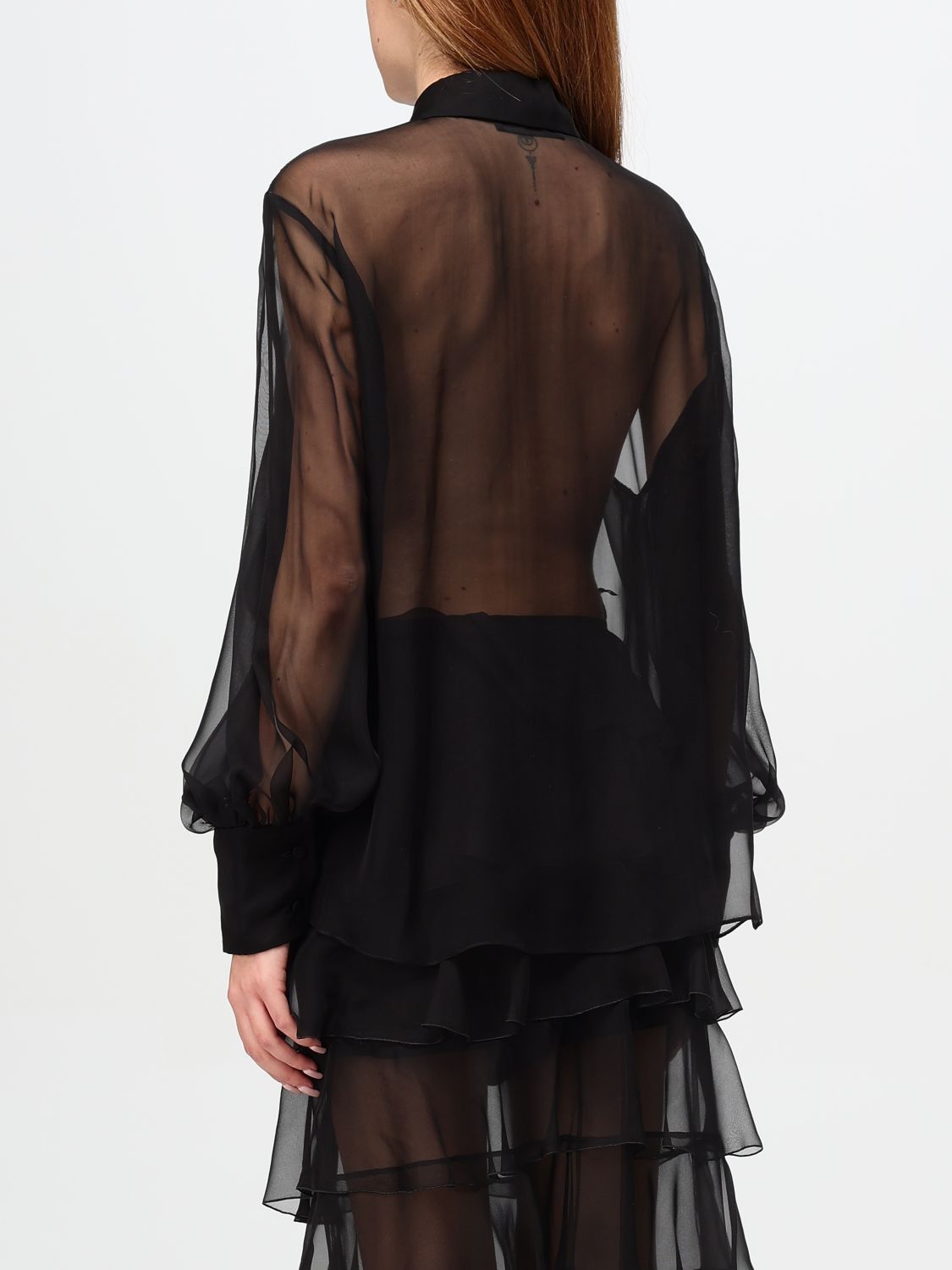 Valentino Valentino Shirt Woman Black Size M / US 6-8 / IT 42-44 - 3 Thumbnail