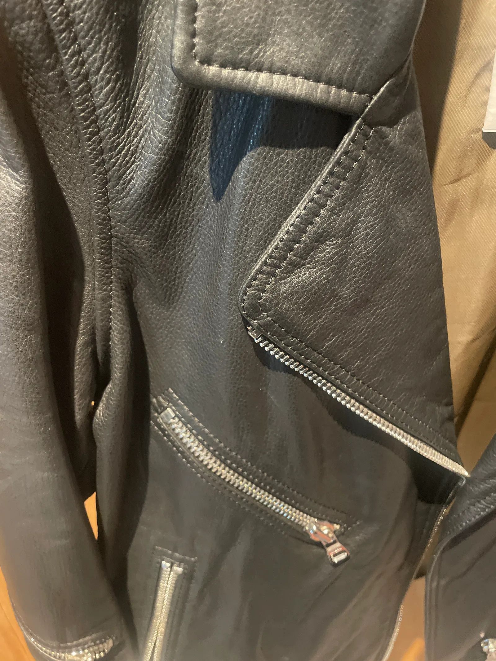 Won Hundred Won Hundred Leather Jacket Size XS / US 0-2 / IT 36-38 - 4 Thumbnail