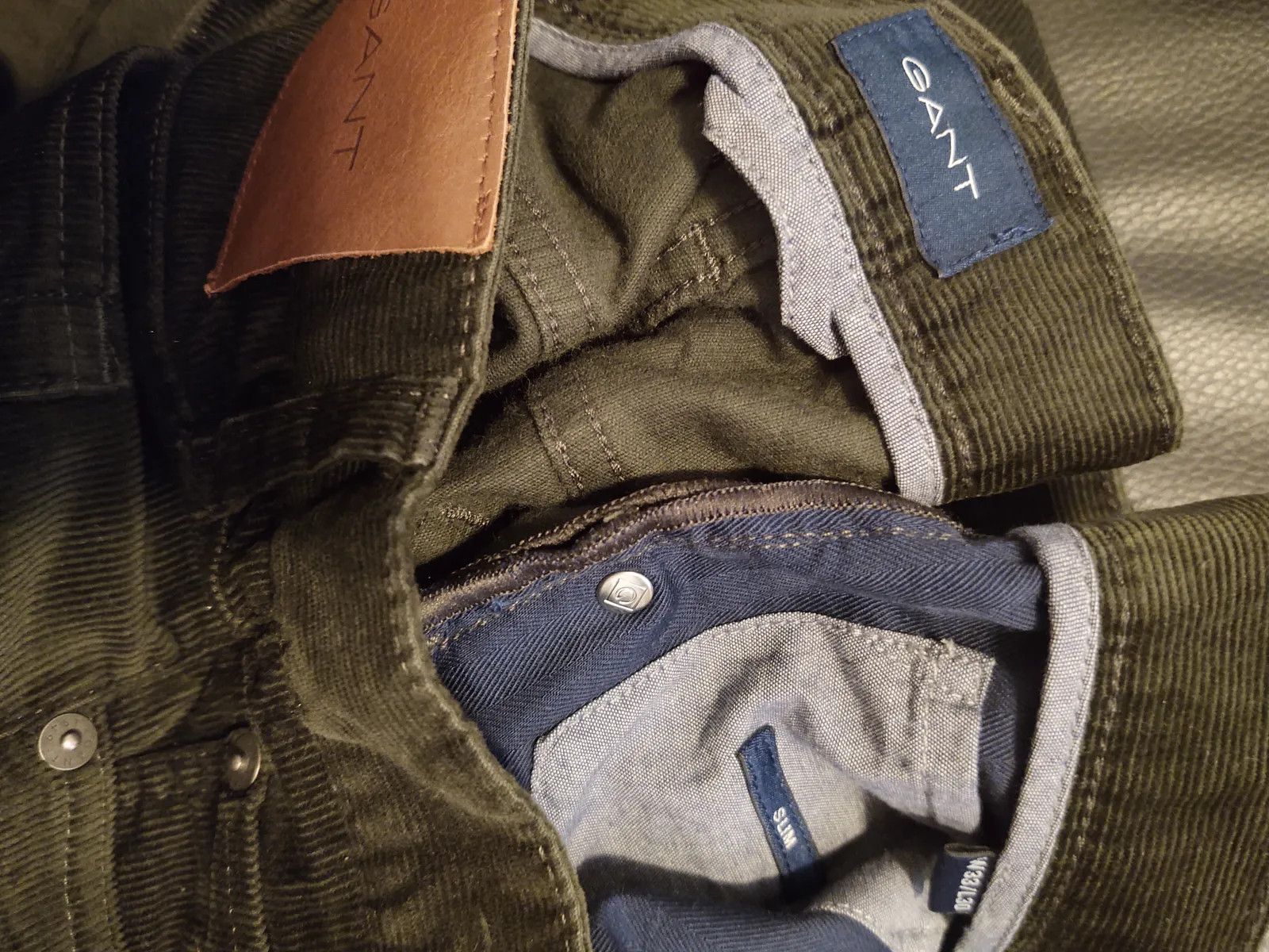 Gant Gant Slim Pants Size US 33 - 2 Thumbnail