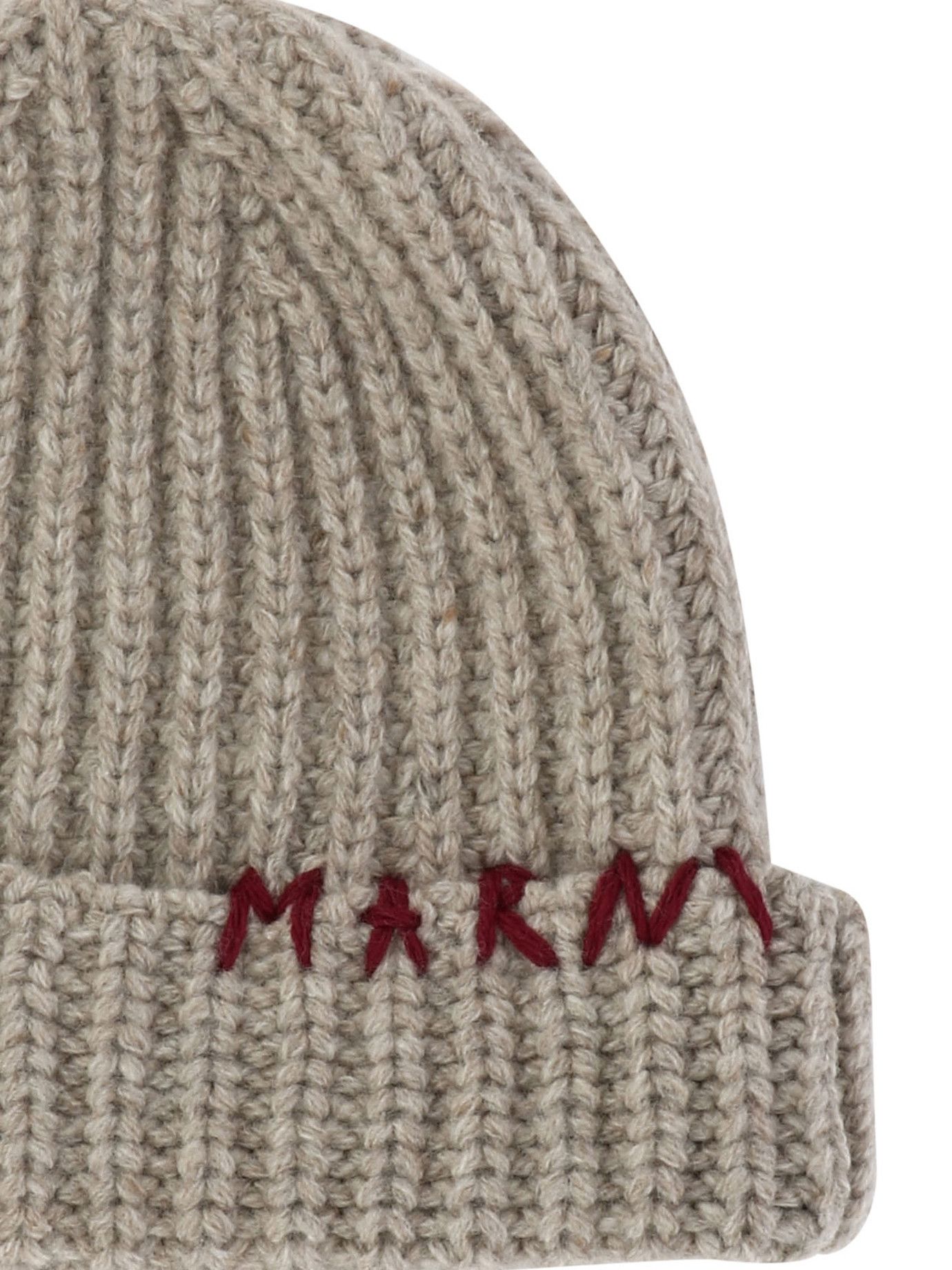 Marni Beanie With Embroidered Logo Size ONE SIZE - 3 Thumbnail