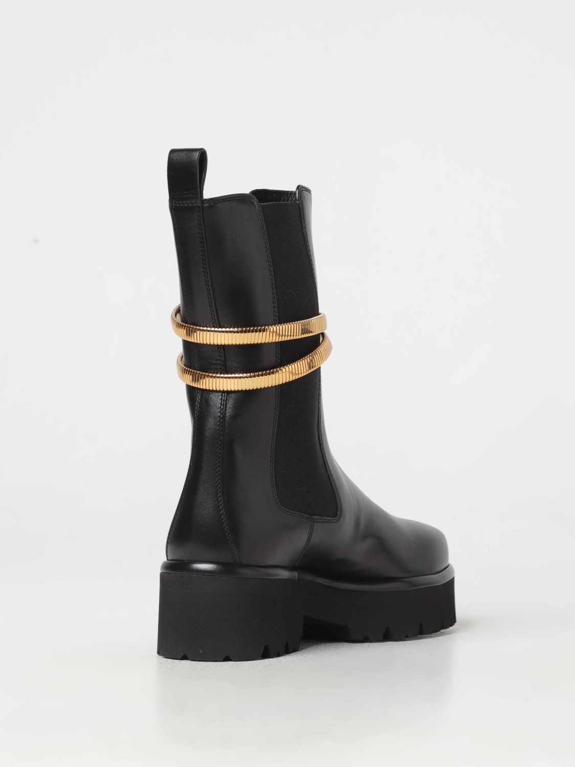 Rene Caovilla Rene Caovilla Flat Ankle Boots Woman Black Size US 10 / IT 40 - 3 Thumbnail