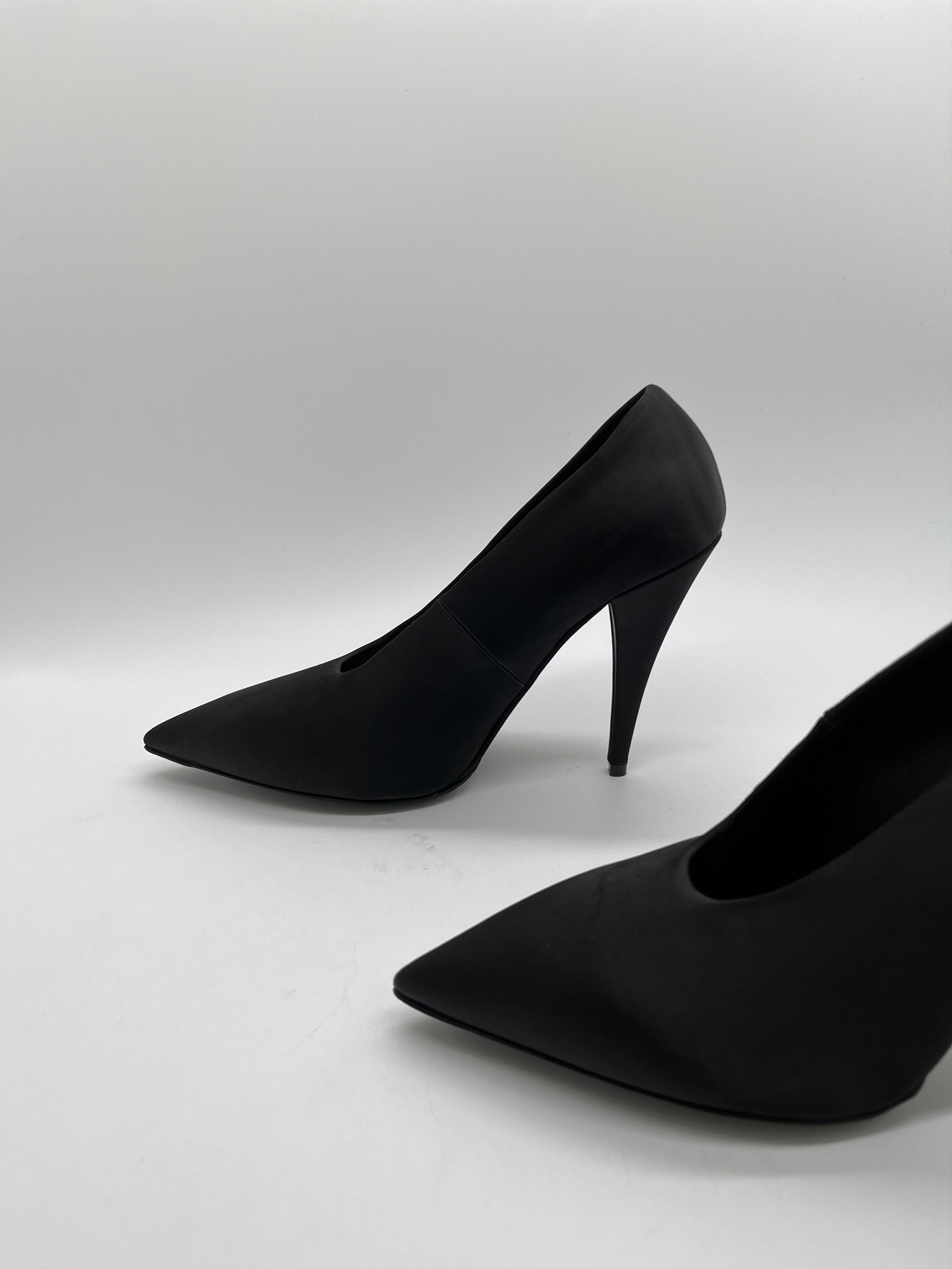 Dries Van Noten Leather Pump Heels Size US 9 / IT 39 - 4 Thumbnail