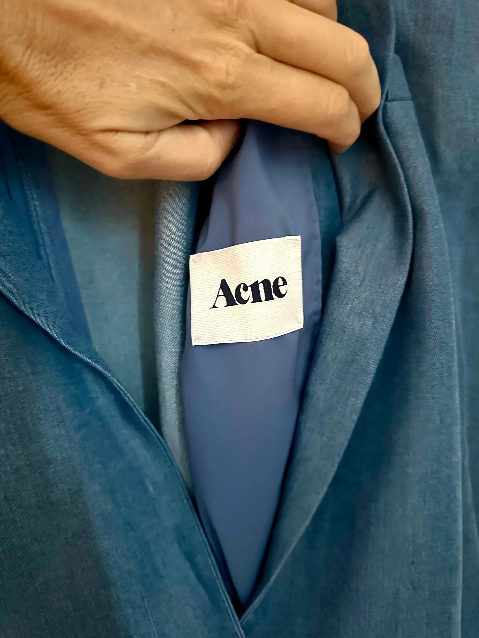 Acne Studios Acne Studios Blake denim blazer Blazer Size XS / US 0-2 / IT 36-38 - 2 Thumbnail