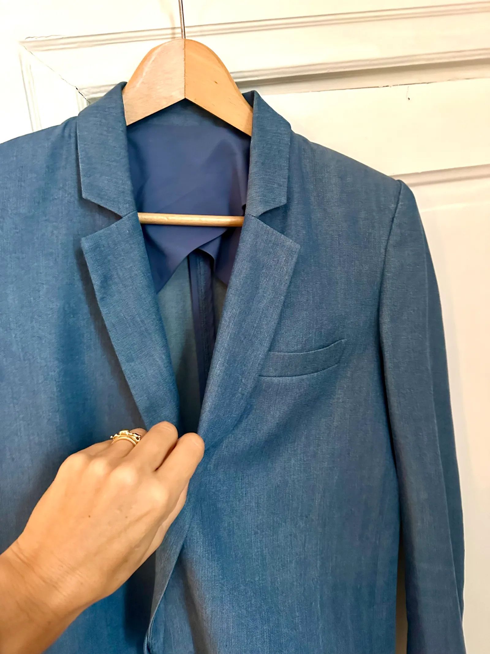 Acne Studios Acne Studios Blake denim blazer Blazer Size XS / US 0-2 / IT 36-38 - 5 Thumbnail