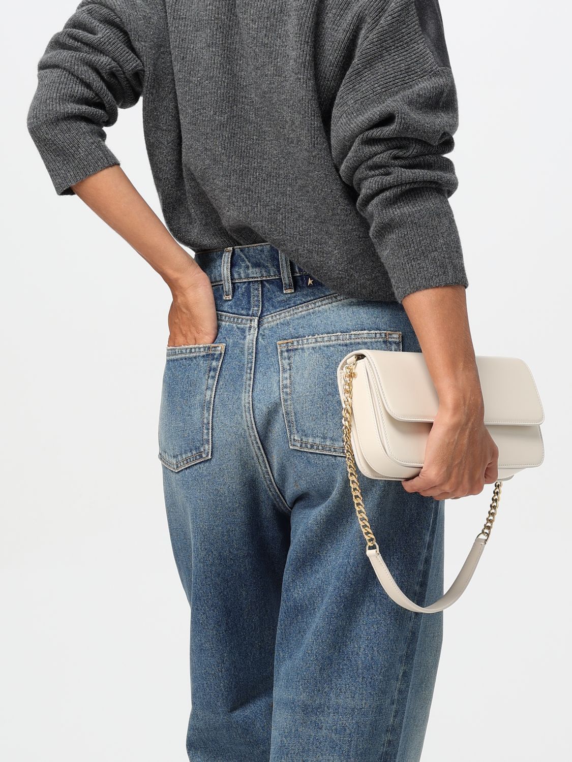 Golden Goose Golden Goose Shoulder Bag Woman White Size ONE SIZE - 2 Thumbnail
