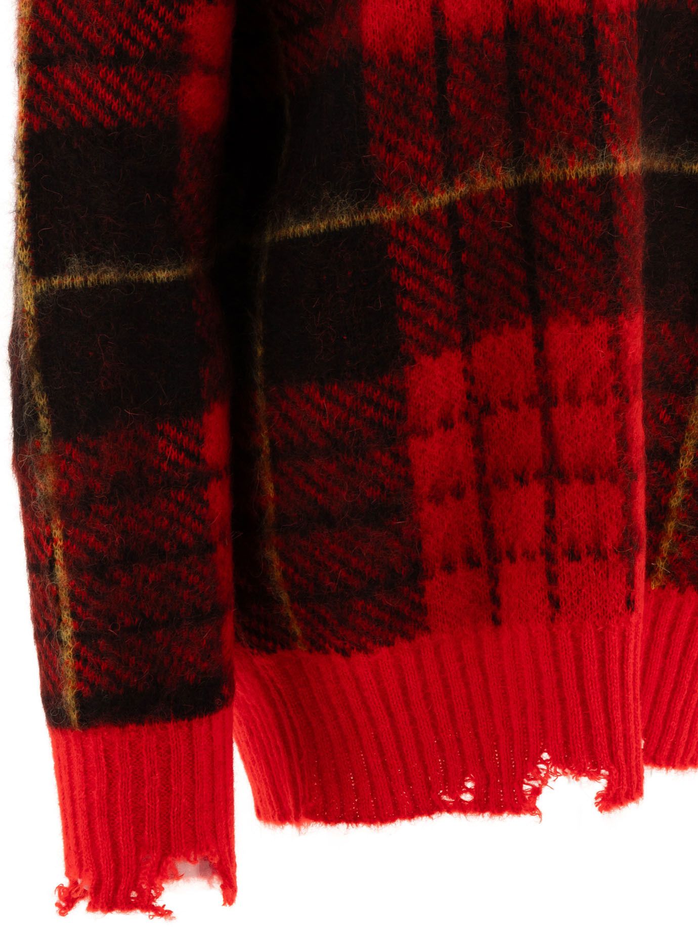 Alexander McQueen Tartan Distressed Sweater Size US M / EU 48-50 / 2 - 4 Thumbnail
