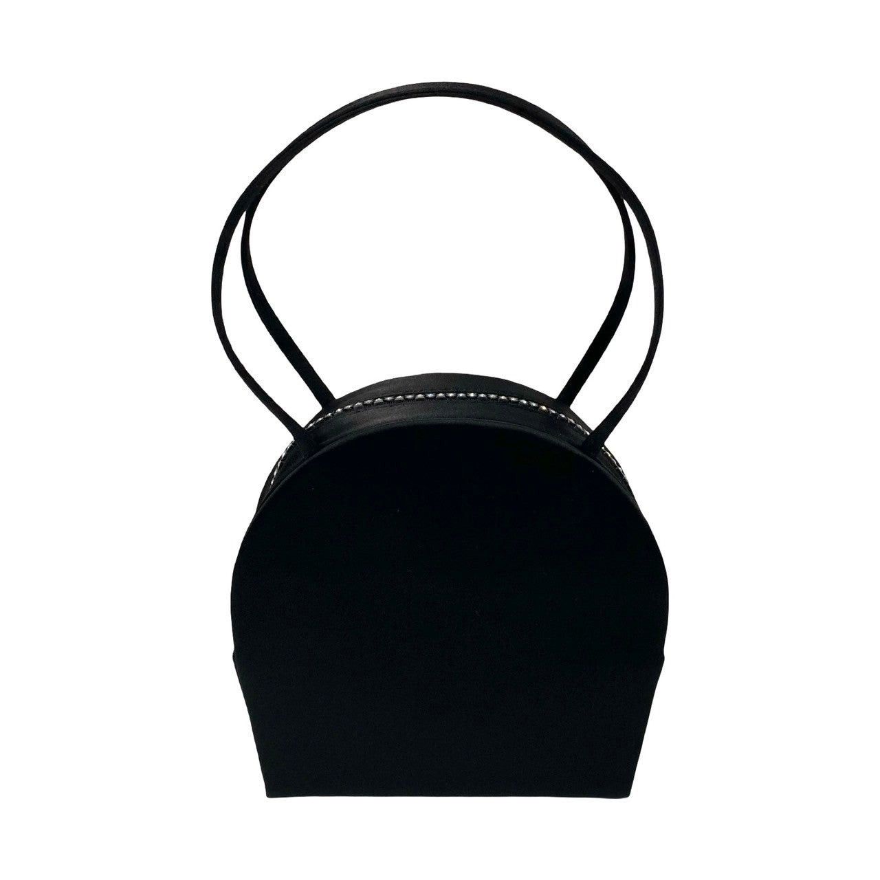 Yves Saint Laurent Yves Saint Laurent Handbag Black Satin Size ONE SIZE - 4 Thumbnail