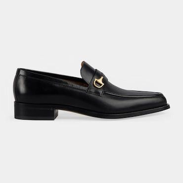 Gucci Half Horsebit Leather Loafers SIZE 7.5