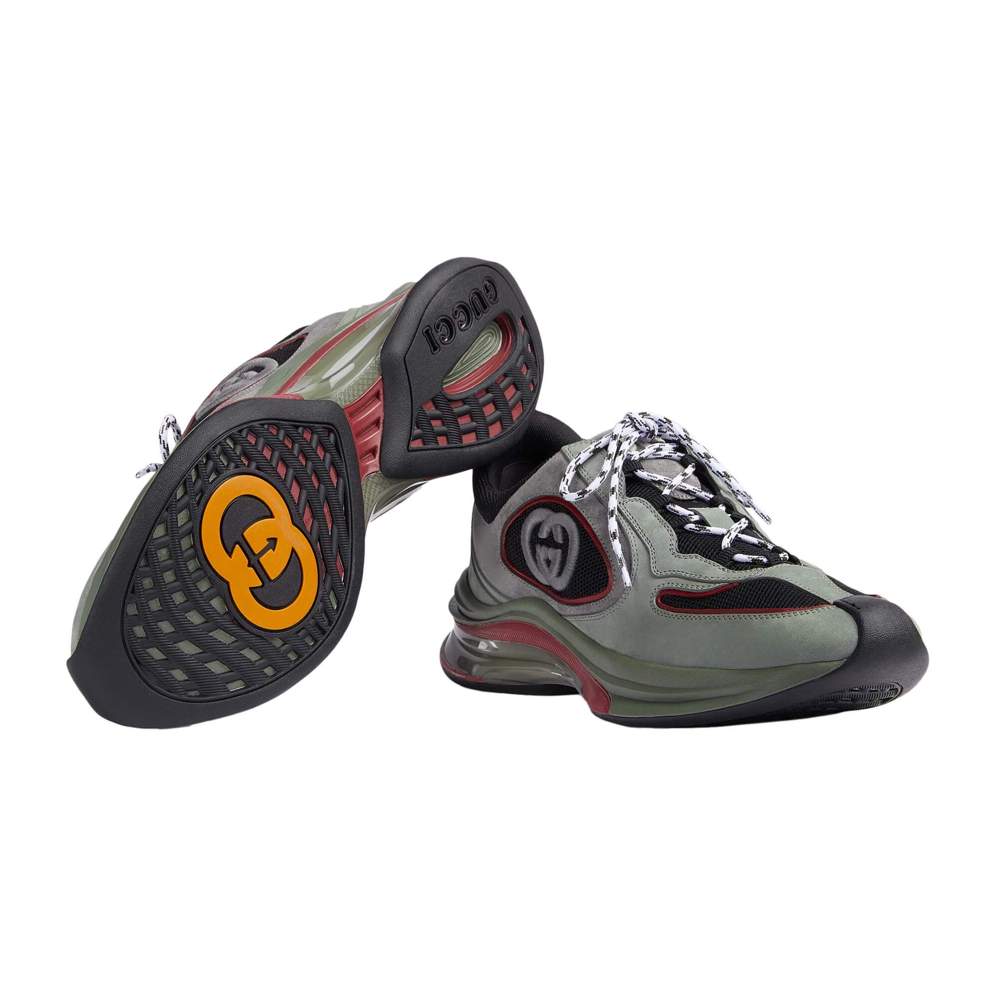Gucci Interlocking G Run Sneakers SIZE 11.5