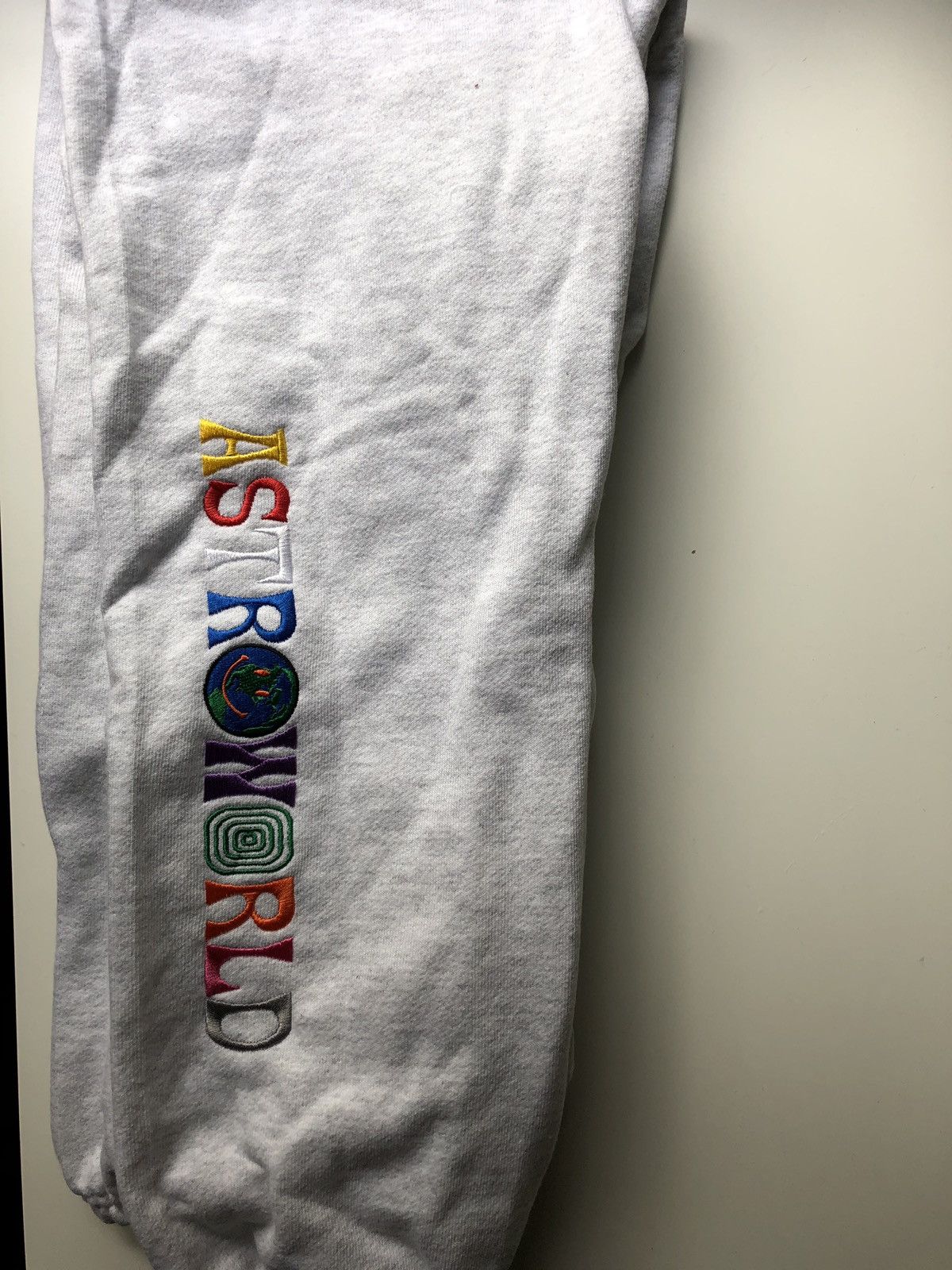 Astroworld sweatpants grey sale