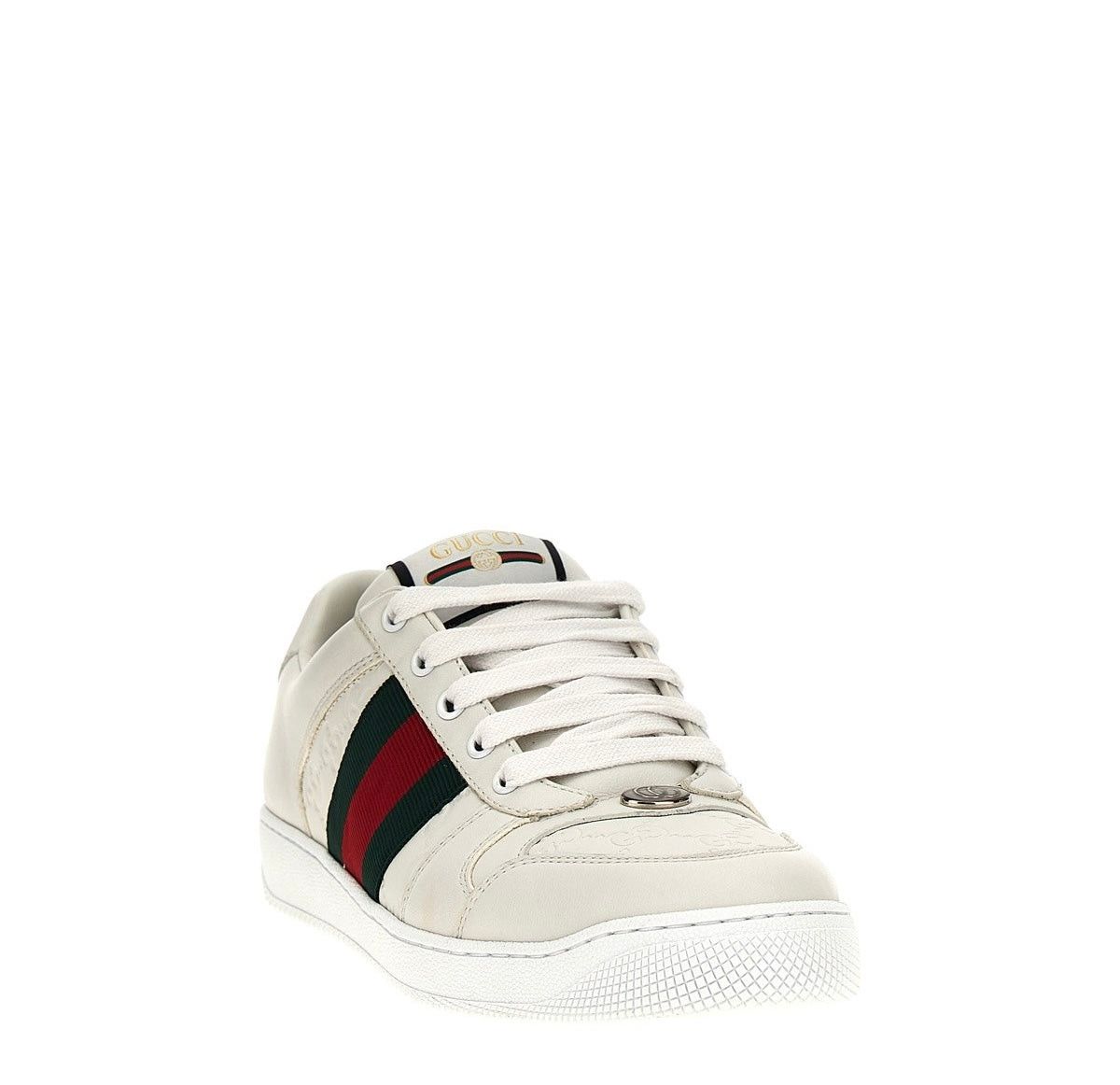 Gucci GUCCI SCREENER LEATHER SNEAKERS SIZE 9.5 Size ONE SIZE - 2 Thumbnail