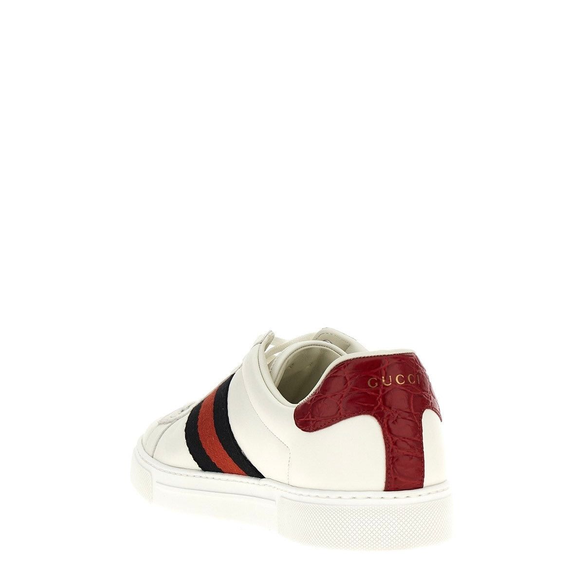Gucci GUCCI ACE LEATHER SNEAKERS SIZE 7 Size ONE SIZE - 3 Thumbnail