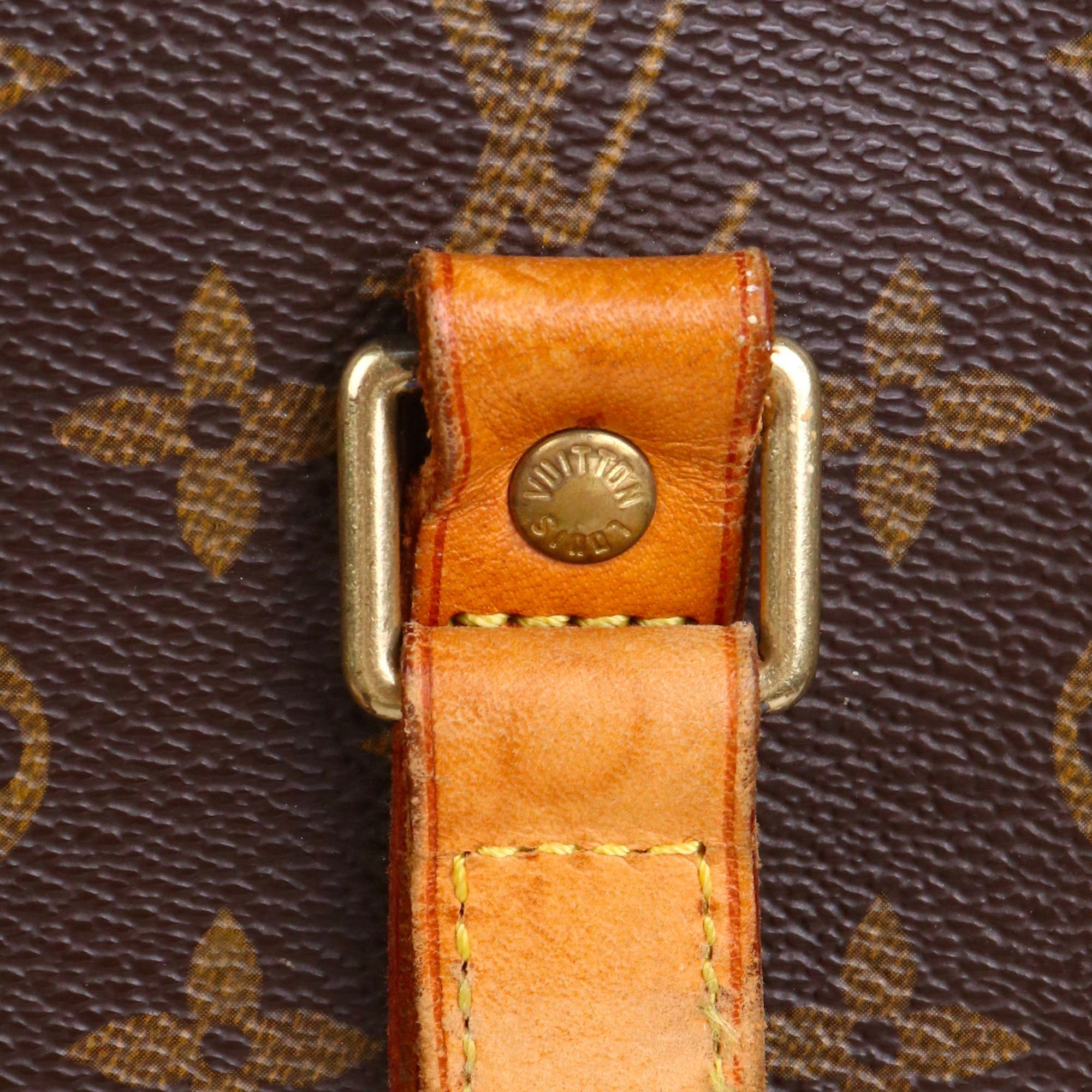 Louis Vuitton LOUIS VUITTON - Louis Vuitton Babylone tote bag in vintage brown monogram canvas Size ONE SIZE - 7 Thumbnail