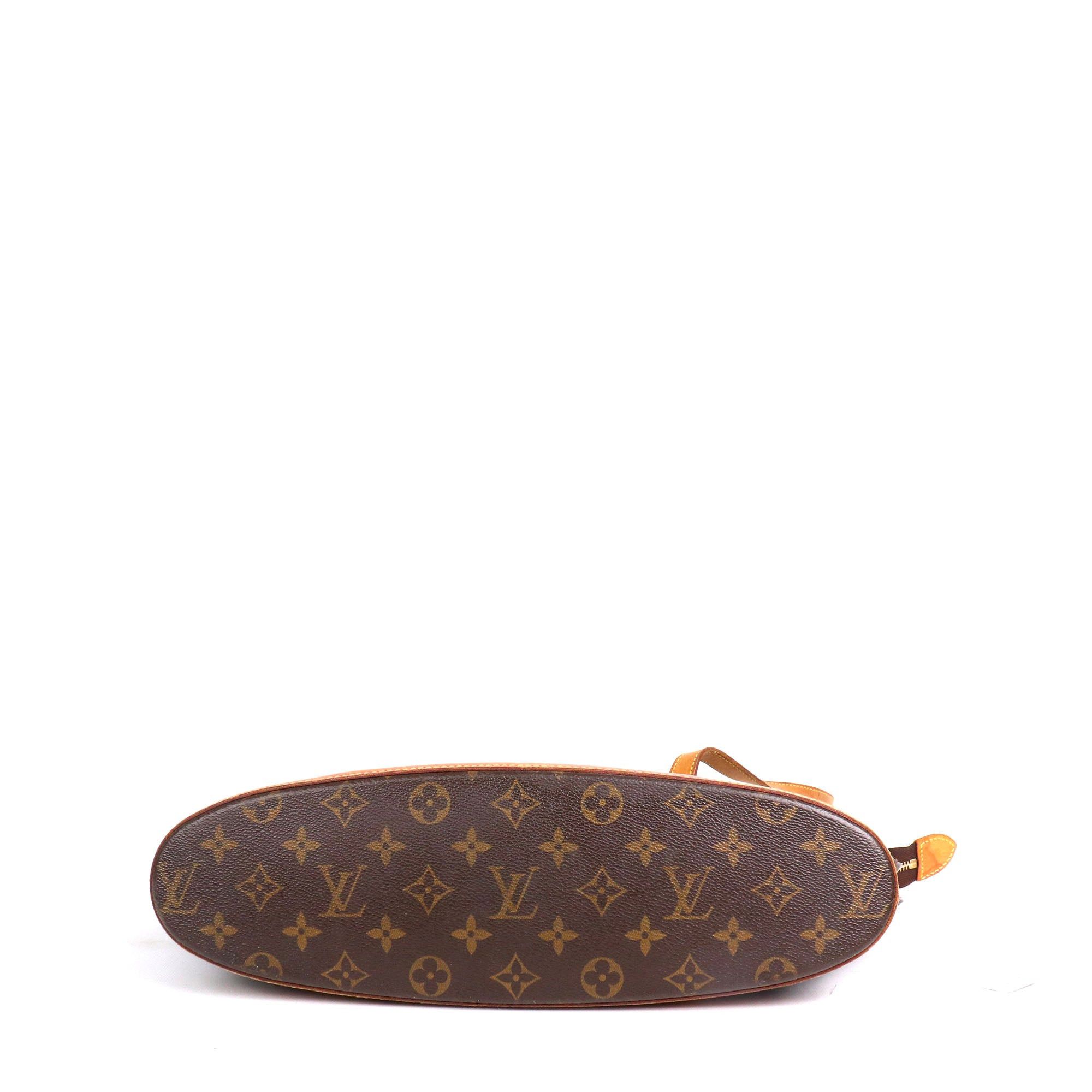 Louis Vuitton LOUIS VUITTON - Louis Vuitton Babylone tote bag in vintage brown monogram canvas Size ONE SIZE - 4 Thumbnail