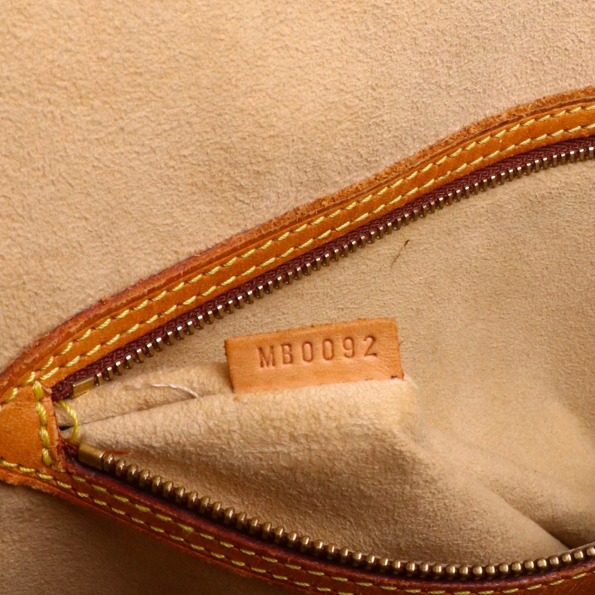 Louis Vuitton LOUIS VUITTON - Louis Vuitton Babylone tote bag in vintage brown monogram canvas Size ONE SIZE - 11 Thumbnail
