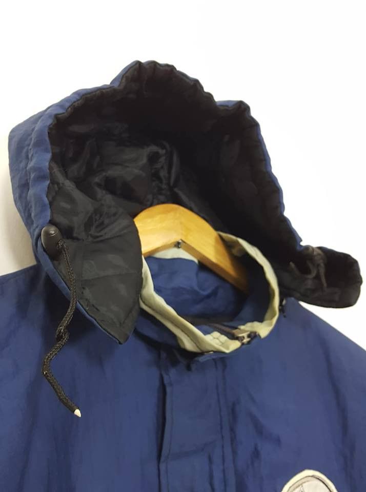 NFL Dallas Cowboys Helmet Logo Detachable Hood Quilted Jacket Size US XL / EU 56 / 4 - 4 Thumbnail