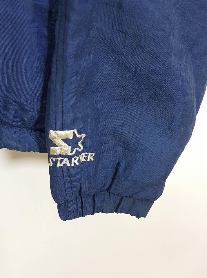 NFL Dallas Cowboys Helmet Logo Detachable Hood Quilted Jacket Size US XL / EU 56 / 4 - 10 Thumbnail