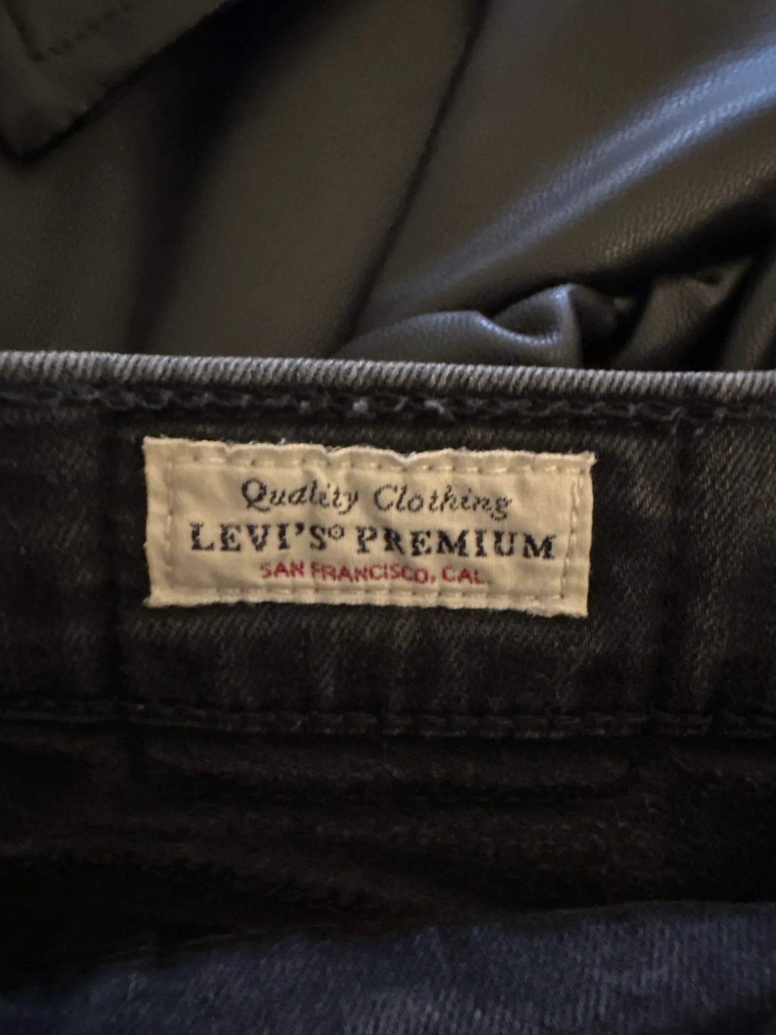 Levi's Levi's Mile High Super Skinny Jeans Size 30" / US 8 / IT 44 - 2 Thumbnail
