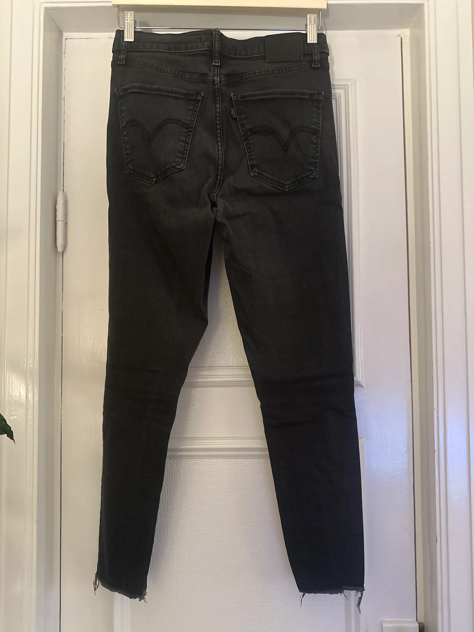 Levi's Levi's Mile High Super Skinny Jeans Size 30" / US 8 / IT 44 - 3 Thumbnail