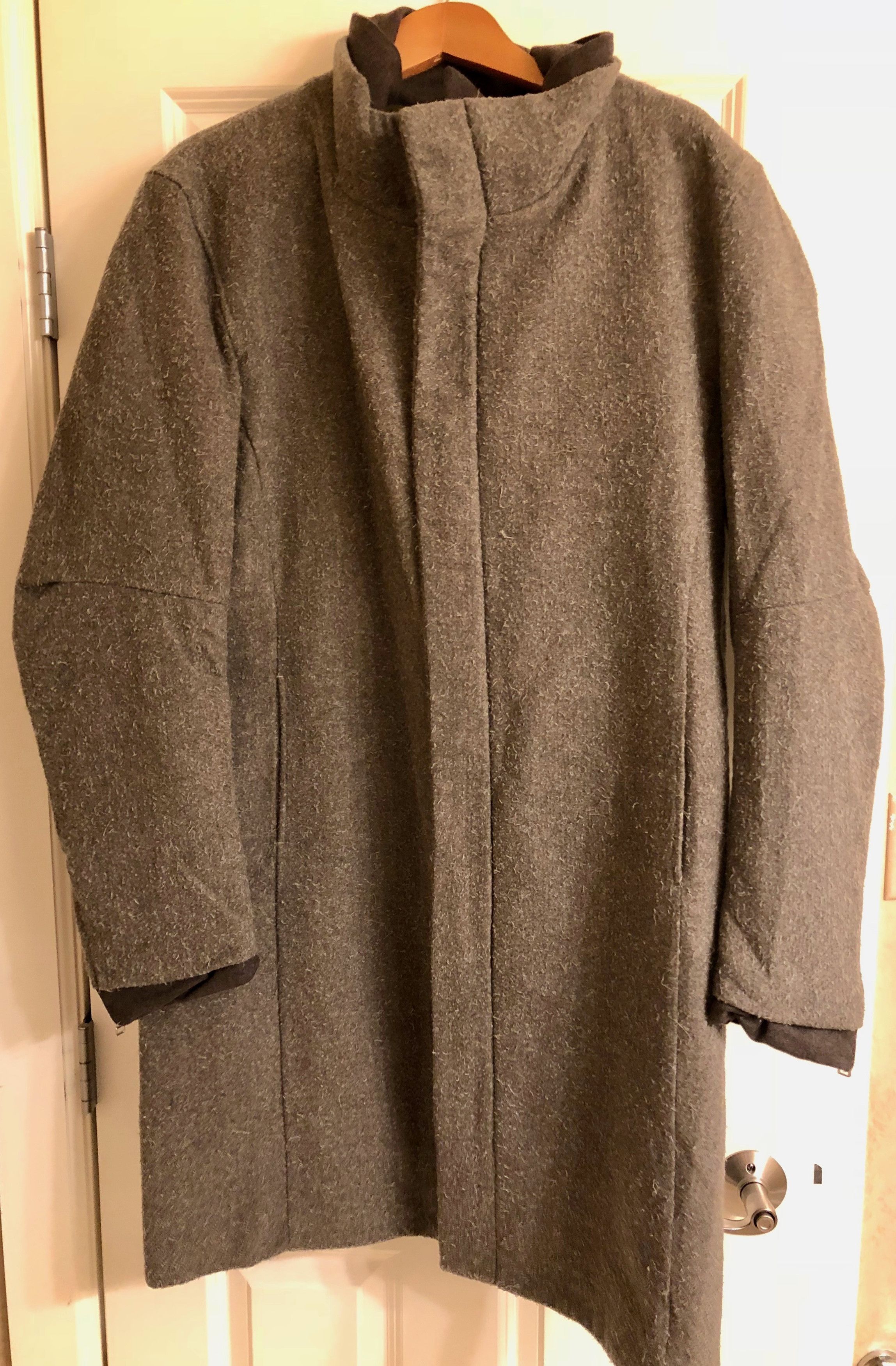 Individual Sentiments Wool/Cotton Overcoat