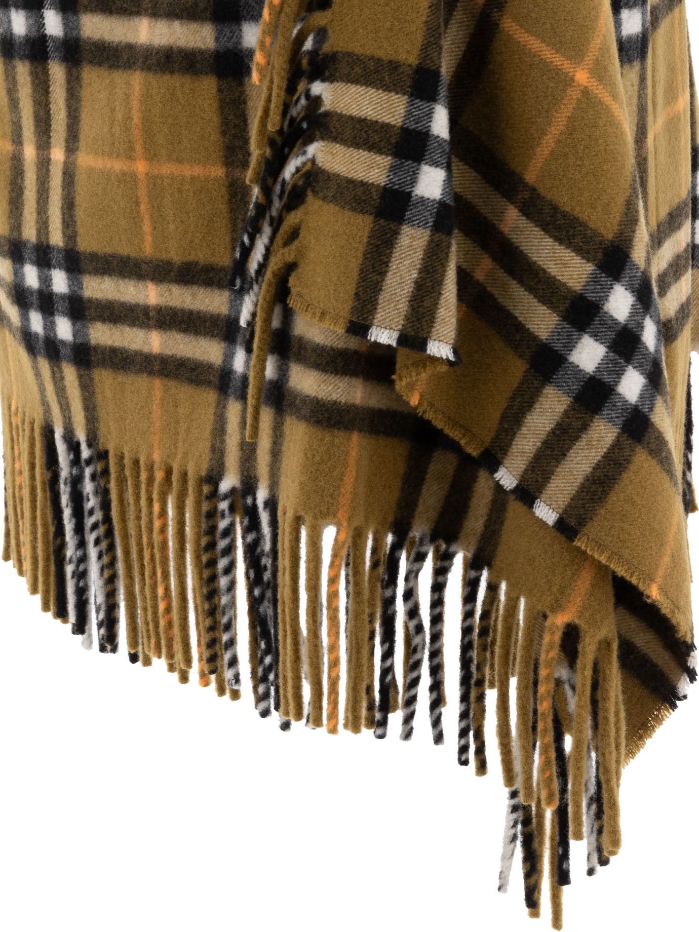 Burberry Check Wool Cashmere Scarf Skirt Size 32" / US 10 / IT 46 - 4 Thumbnail