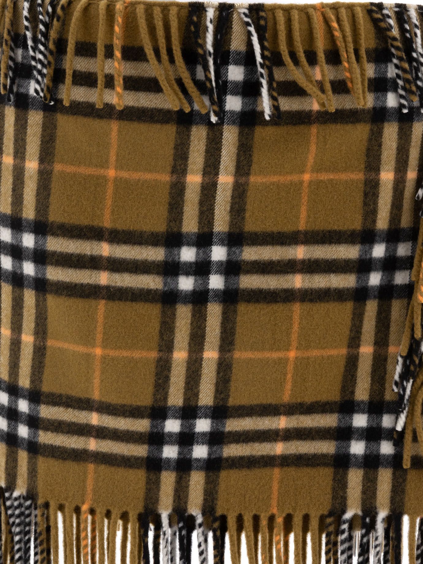 Burberry Check Wool Cashmere Scarf Skirt Size 32" / US 10 / IT 46 - 3 Thumbnail