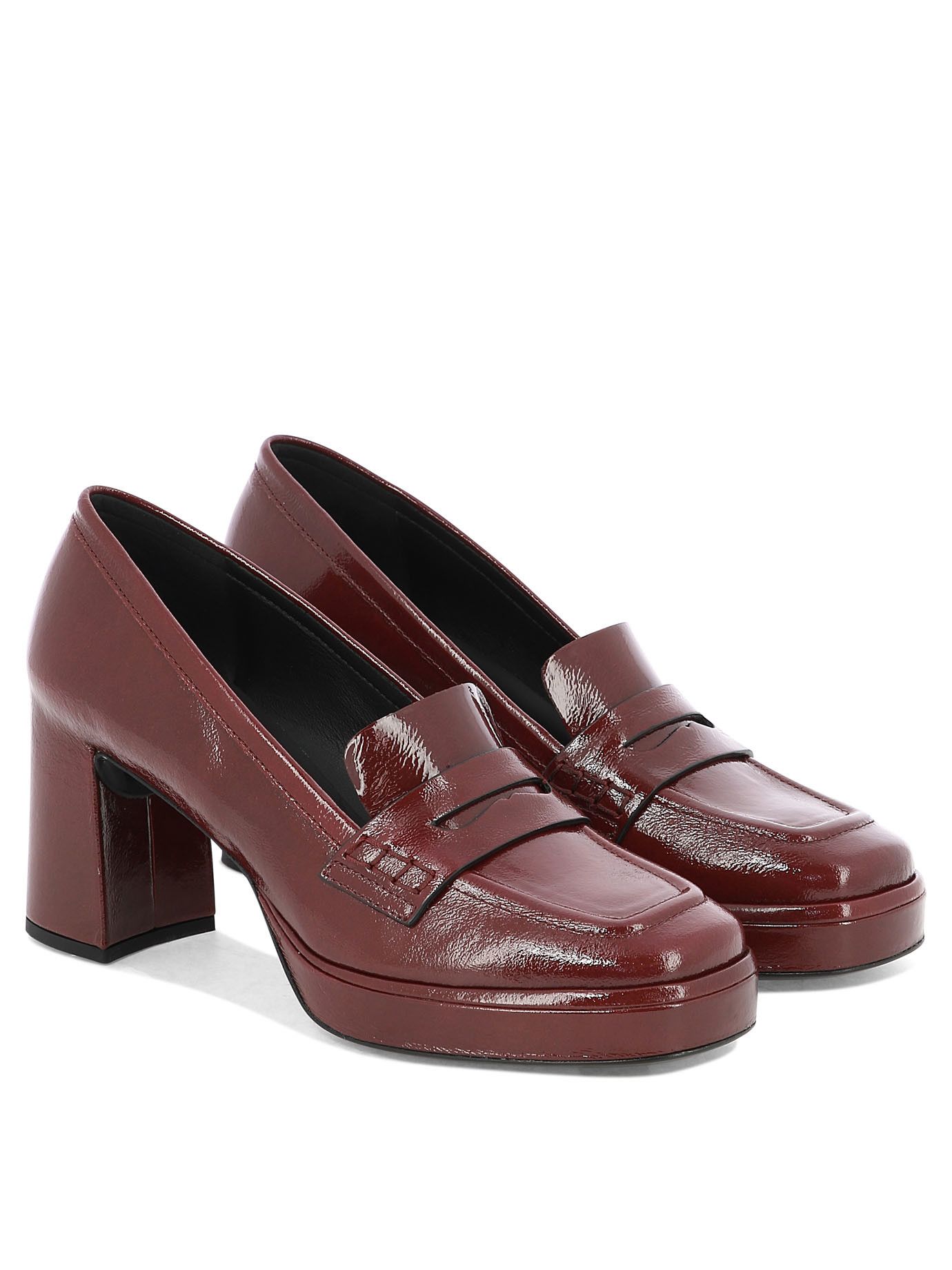 DEL CARLO Lisbona Heeled Loafers Size US 9 / IT 39 - 2 Thumbnail