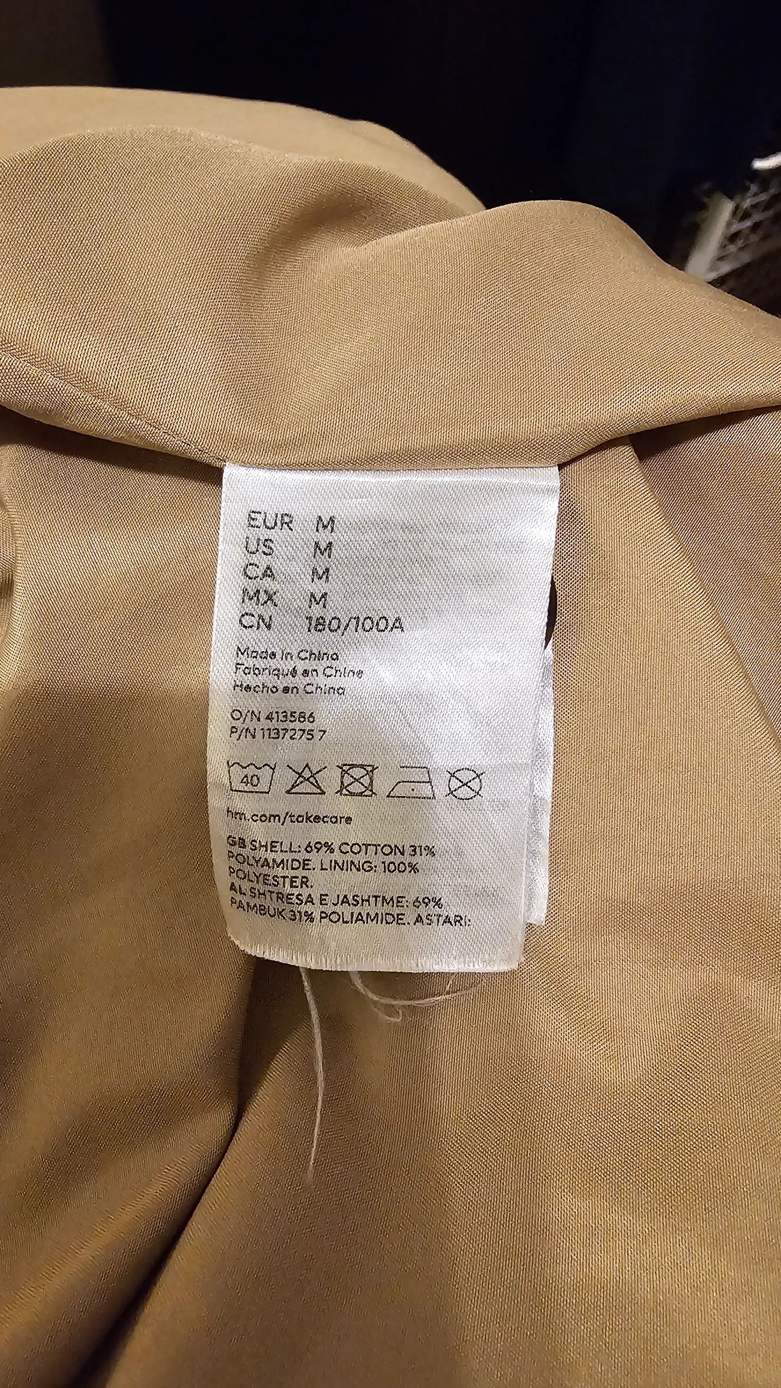 H&M H&M Trenchcoat Size M / US 6-8 / IT 42-44 - 3 Thumbnail