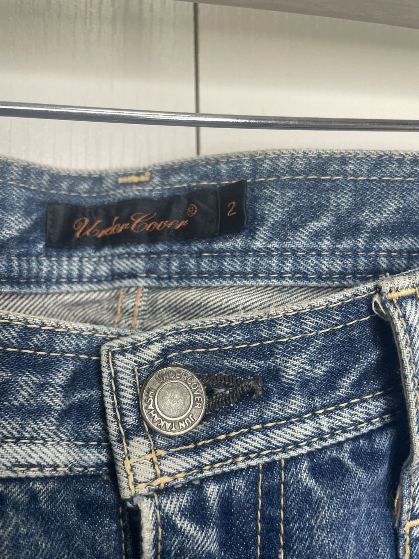 Undercover Undercover Chuuut Jeans - -DMC Size US 33 - 7 Thumbnail