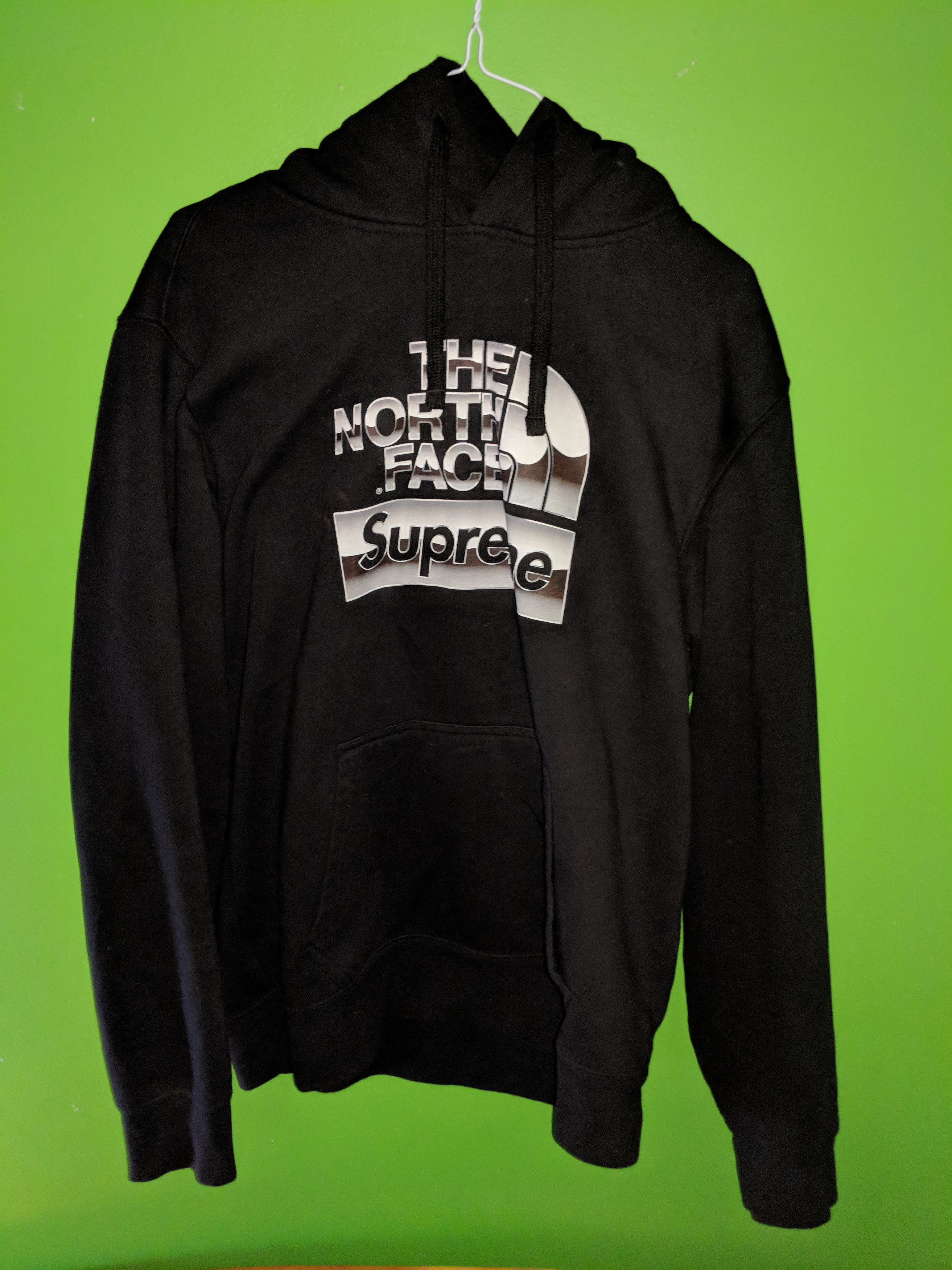 Supreme x The North Face - Metallic Box Logo Hoodie (Black) – eluXive