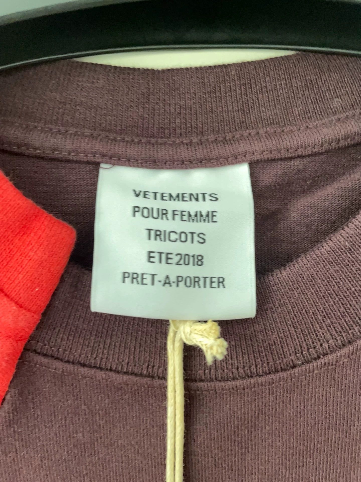 Vetements VETEMENTS+Women's Short sleeved T-shirt -DMC Size US S / EU 44-46 / 1 - 2 Thumbnail