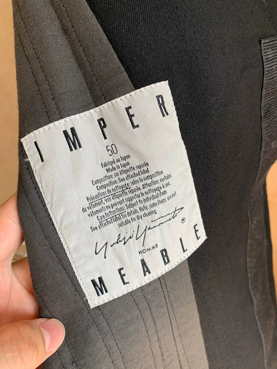Yohji Yamamoto Yohji Yamamoto Velcro Coat -DMC Size US M / EU 48-50 / 2 - 6 Thumbnail
