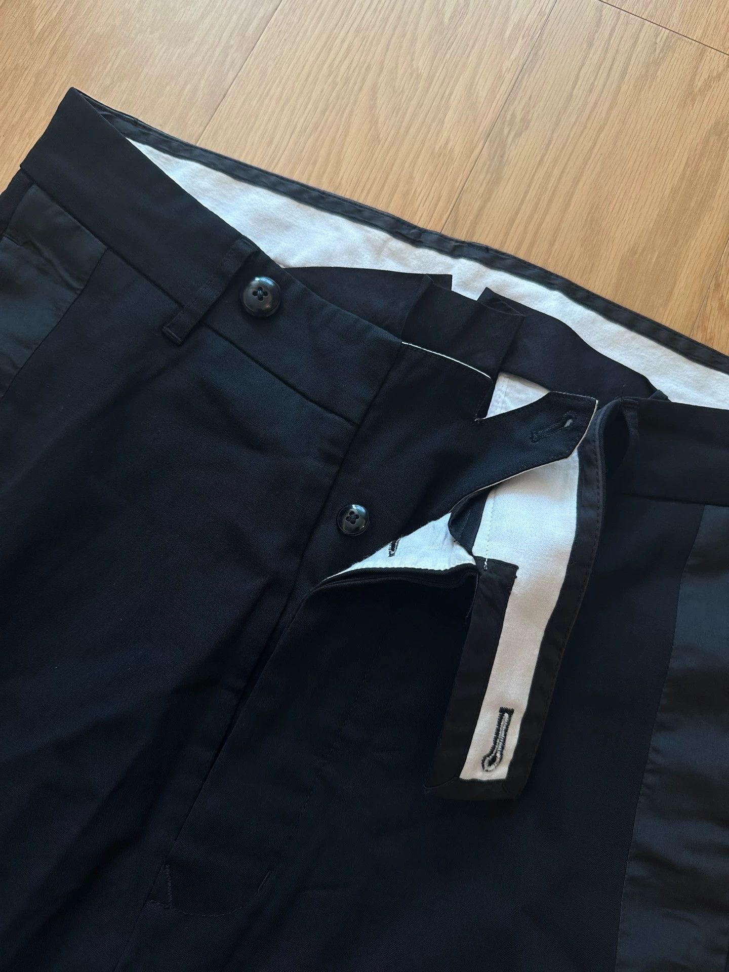Rick Owens Rick owens black trousers - -DMC Size US 32 / EU 48 - 2 Thumbnail