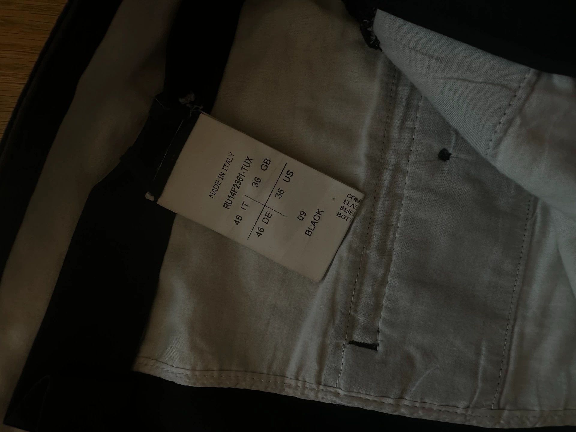 Rick Owens Rick owens black trousers - -DMC Size US 32 / EU 48 - 3 Thumbnail