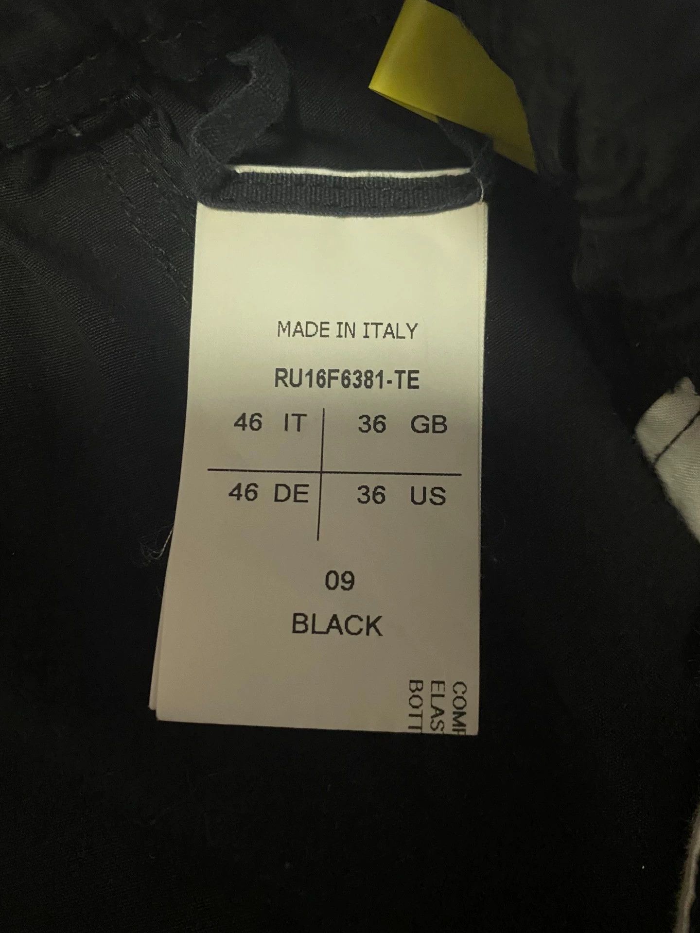 Rick Owens Rick Owens ro double-track black trousers - -DMC Size US 36 / EU 52 - 4 Thumbnail