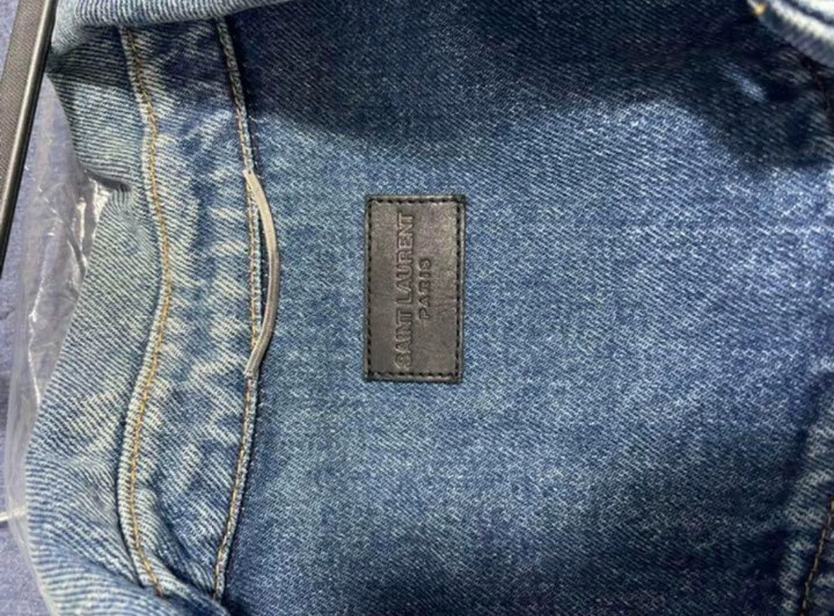 Saint Laurent Paris SAINT LAURENT denim jacket - -DMC Size US S / EU 44-46 / 1 - 4 Thumbnail