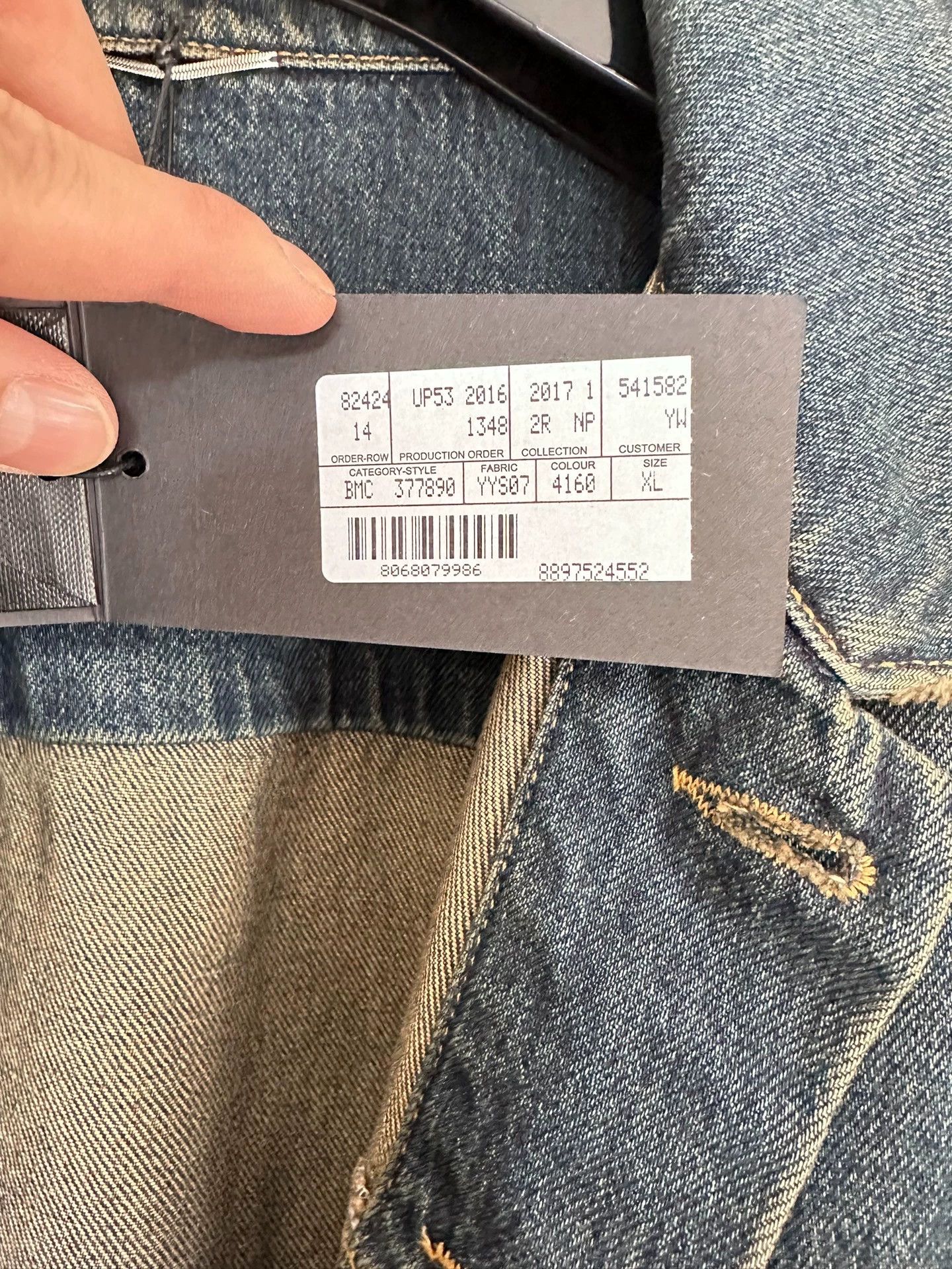 Saint Laurent Paris Saint Laurent Pris denim jacket - -DMC Size US XL / EU 56 / 4 - 6 Thumbnail