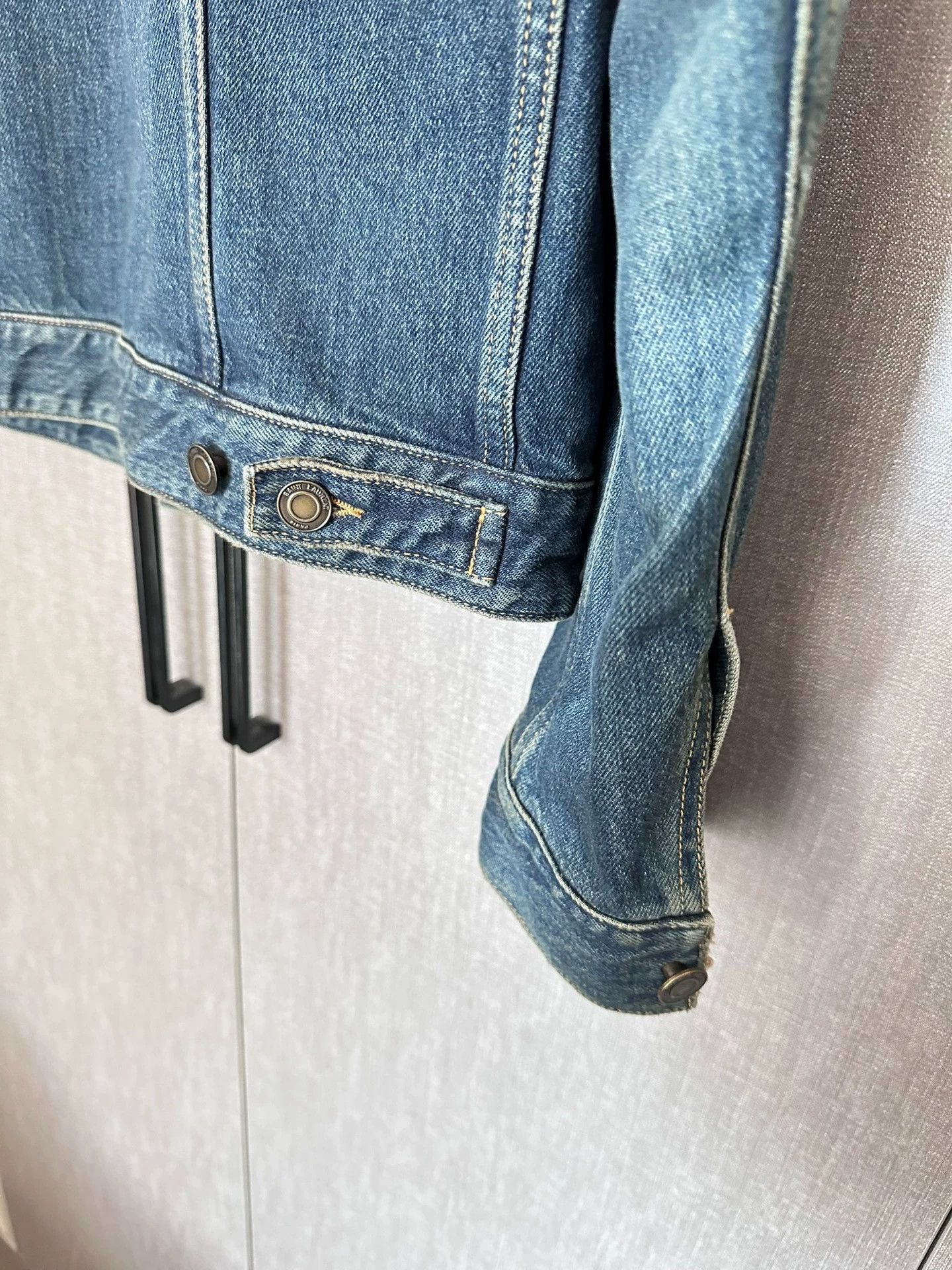 Saint Laurent Paris Saint Laurent Pris denim jacket - -DMC Size US XL / EU 56 / 4 - 5 Thumbnail