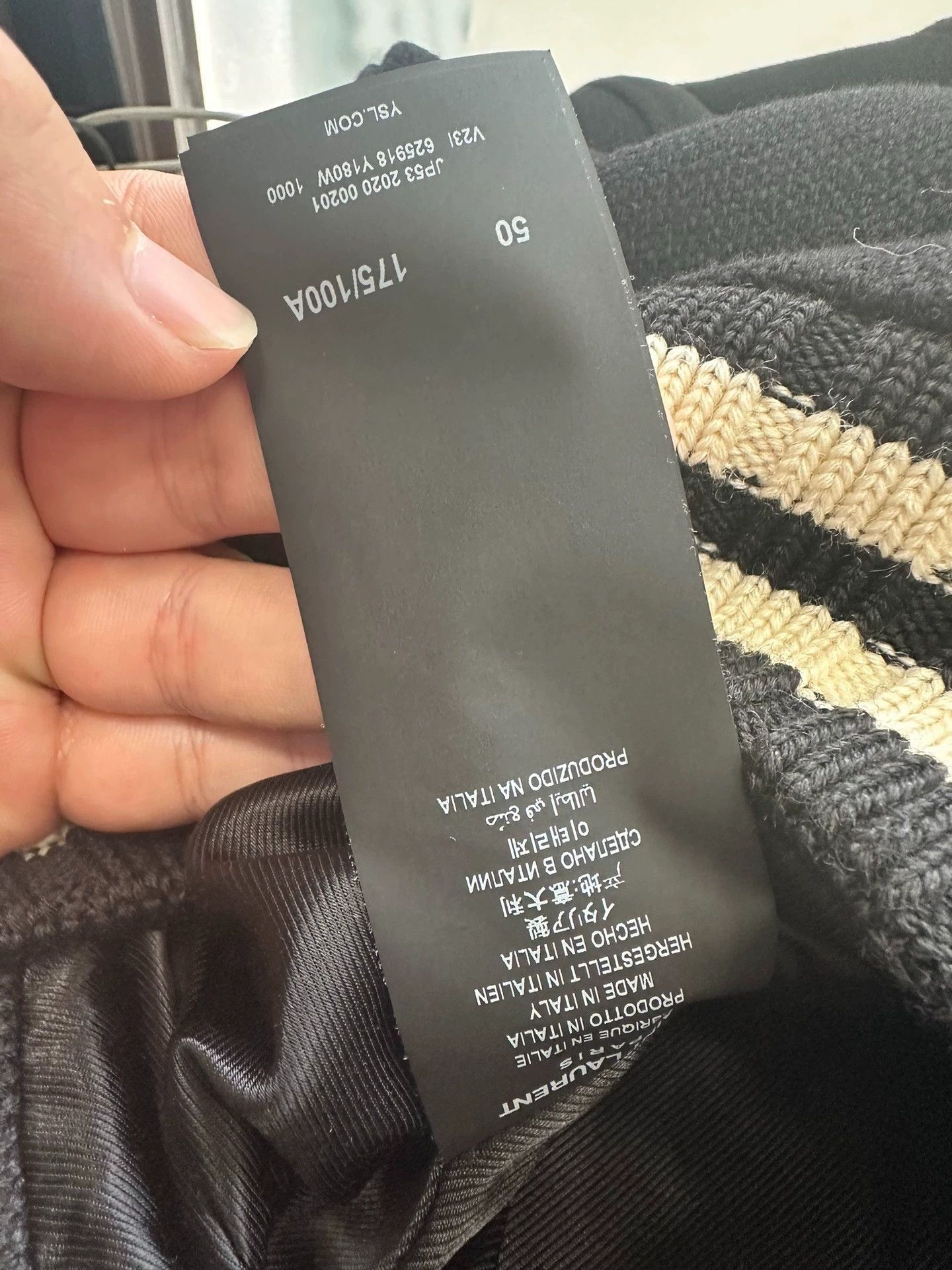 Saint Laurent Paris Saint Laurent black coat - -DMC Size US L / EU 52-54 / 3 - 5 Thumbnail