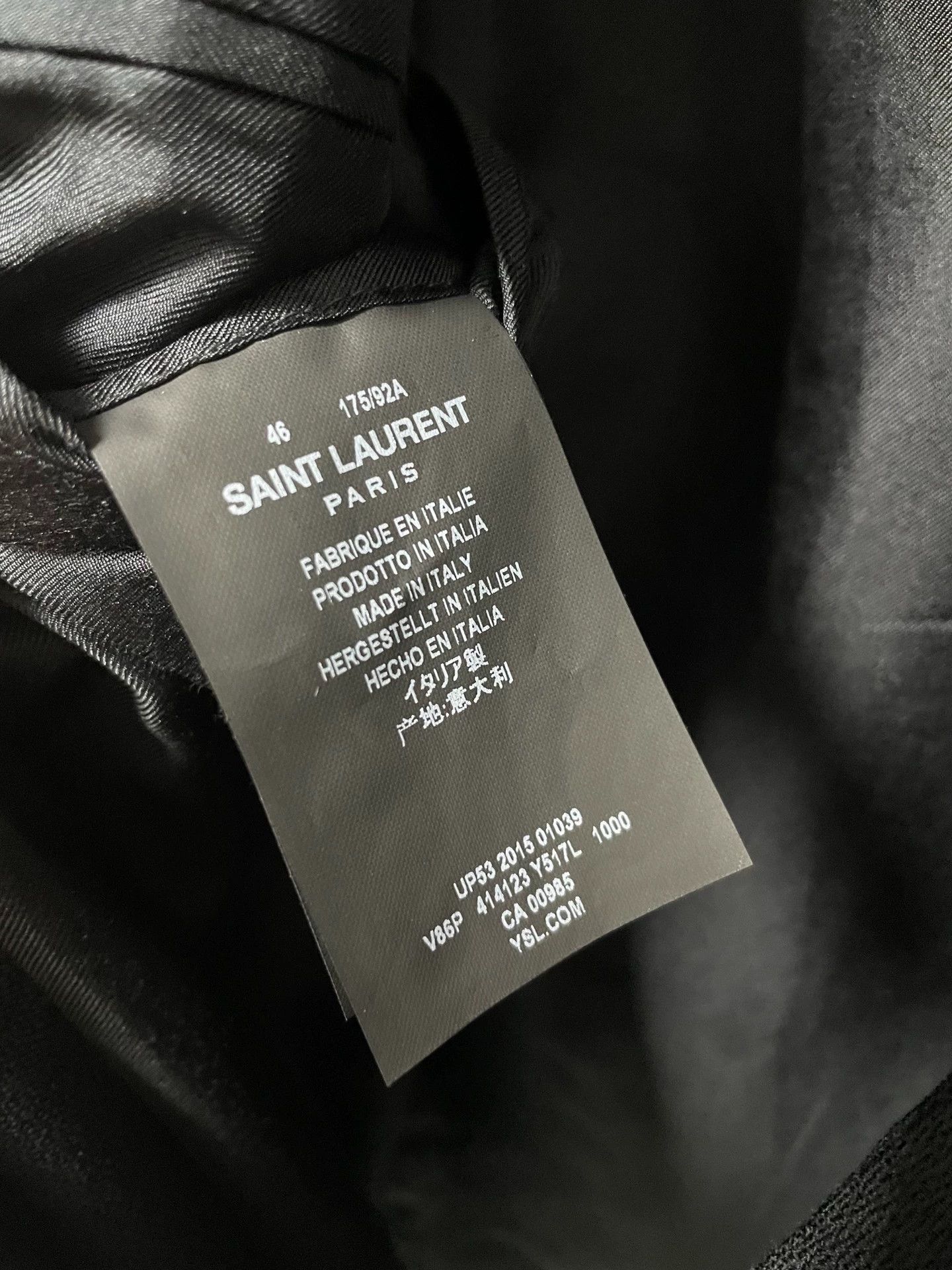 Saint Laurent Paris Saint Laurent slp show fireworks suit - -DMC Size US M / EU 48-50 / 2 - 5 Thumbnail