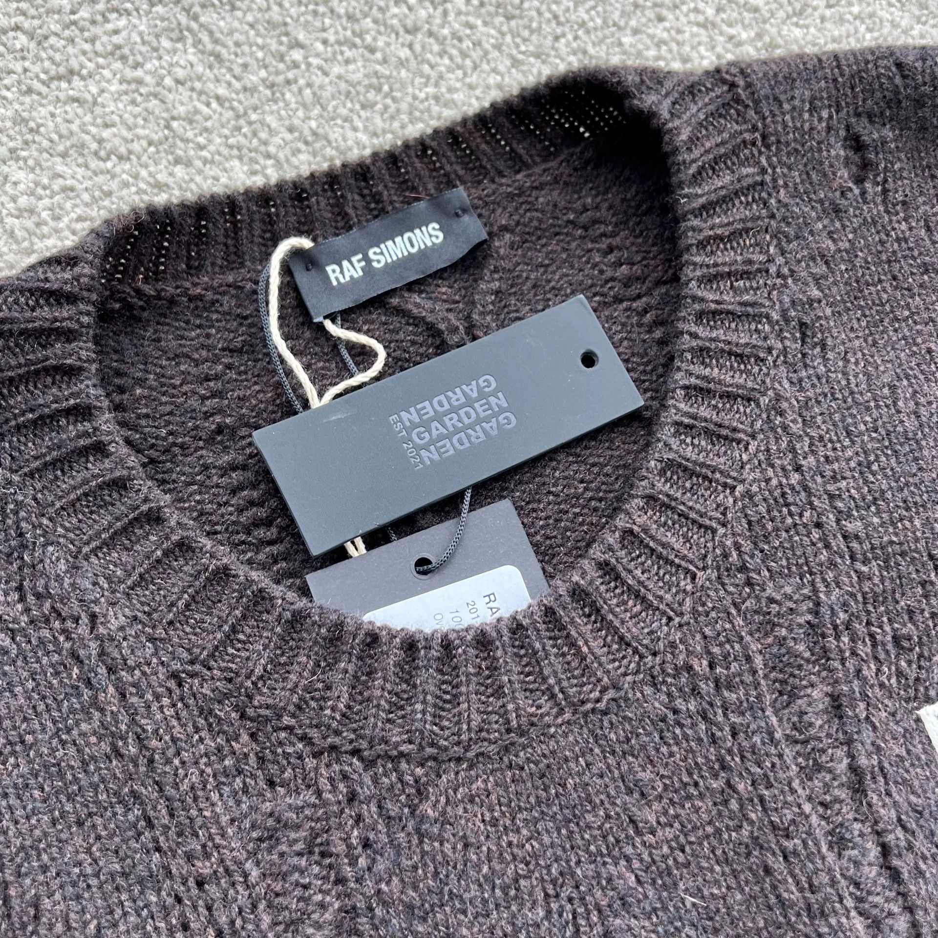 Raf Simons Raf Simons 20SS fashion show black silhouette sweater -DMC Size US S / EU 44-46 / 1 - 2 Thumbnail